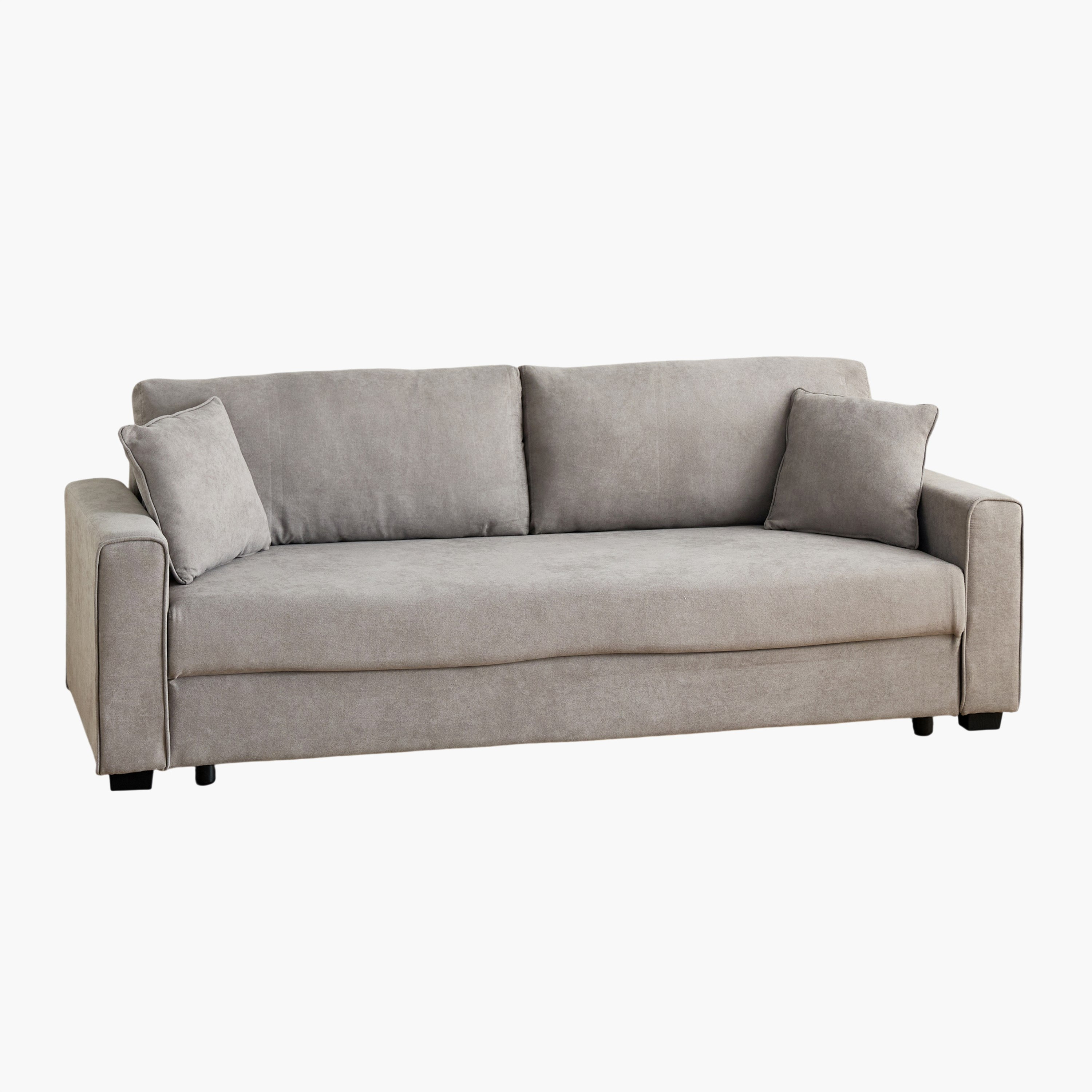 Cyrus 3-Seater Pull-Out Sofa Bed with Storage and 2 Cushions-hbxfurniture-sofasandarmchairs-sofabeds-image-12