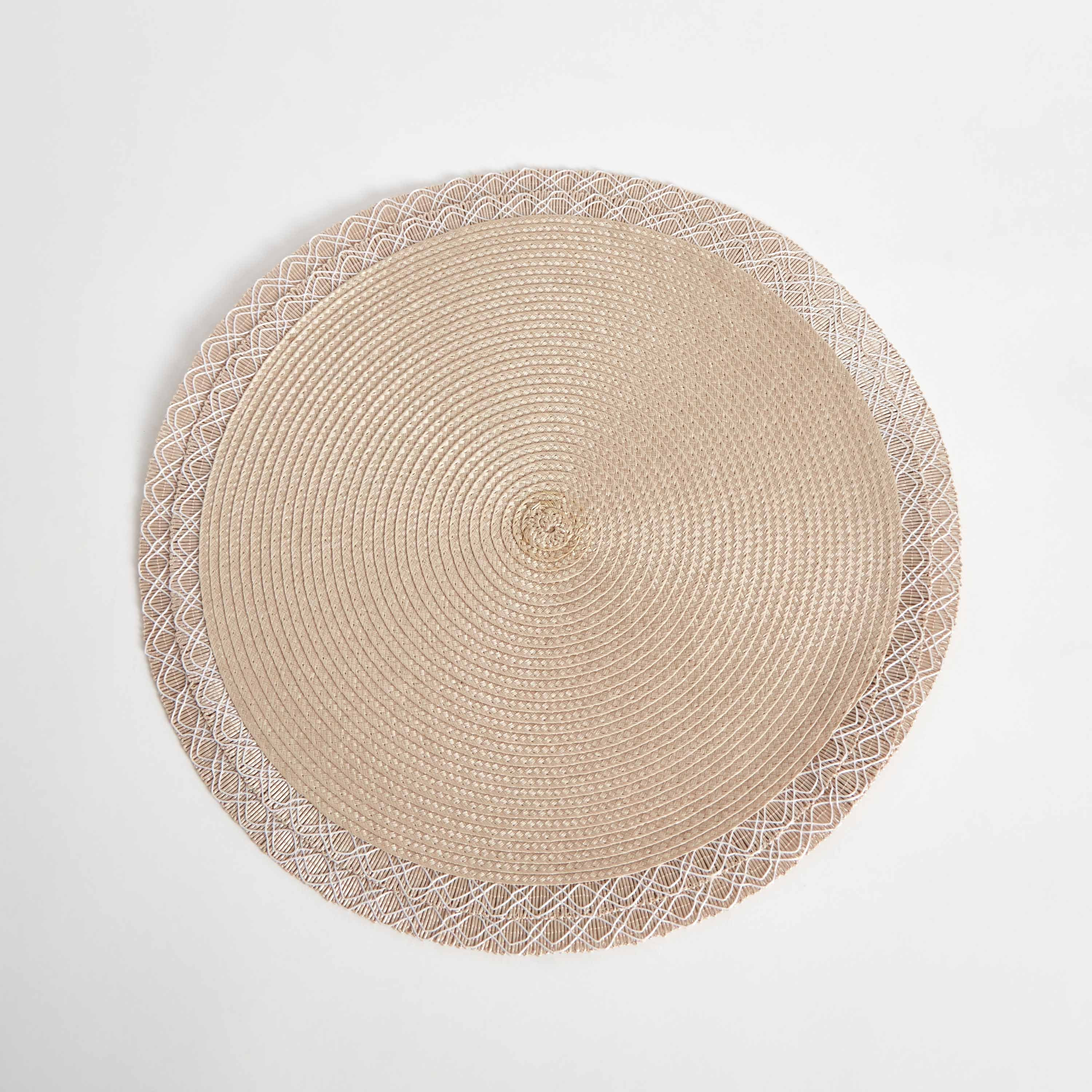 Cedric Polypropylene Round Placemat  - 38 cm-hbxdecorandfurnishings-homefurnishings-tablelinens-image-6