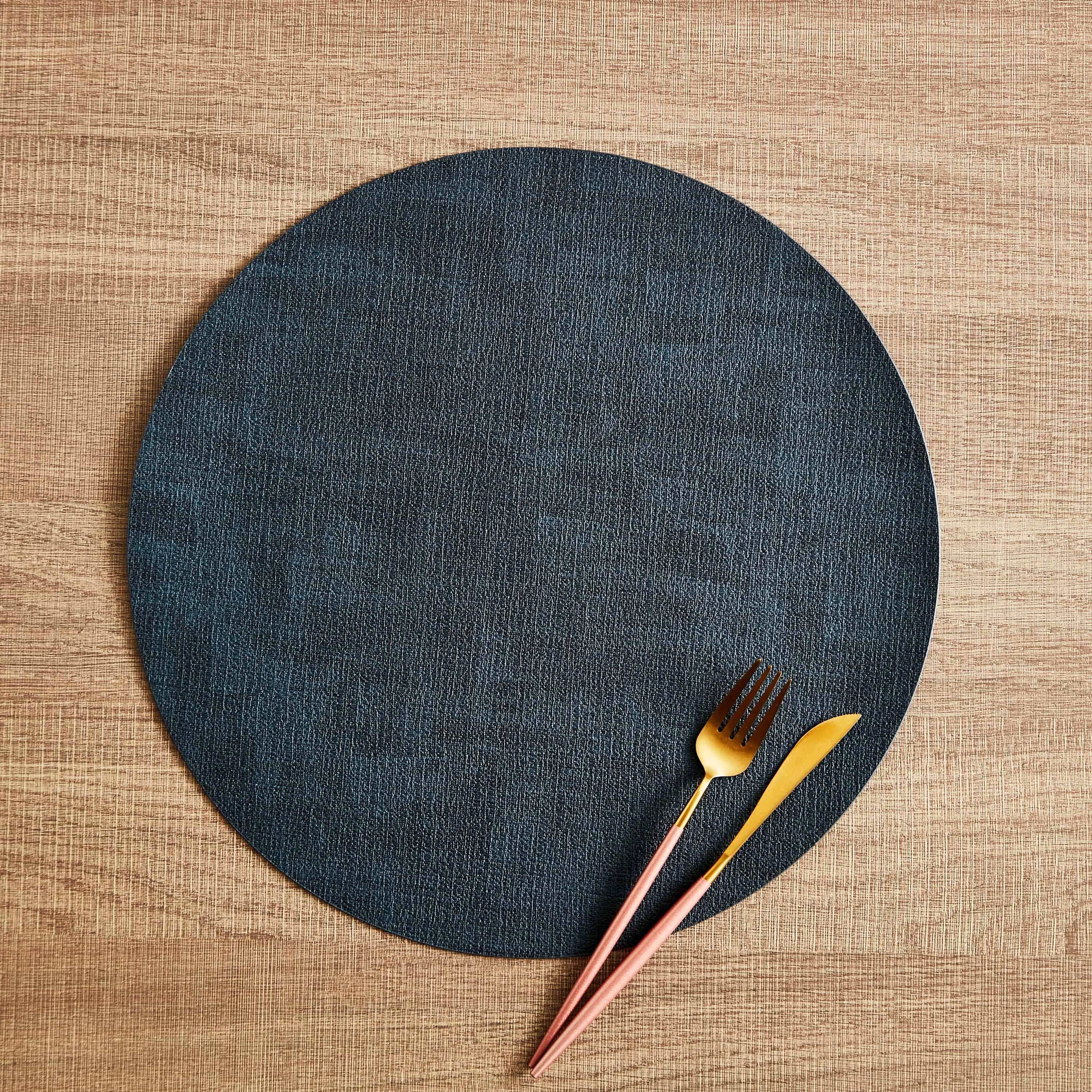 لبادة صحون مستديرة تستخدم على الوجهين من كازيمير - 38 سم-hbxdecorandfurnishings-homefurnishings-tablelinens-image-1