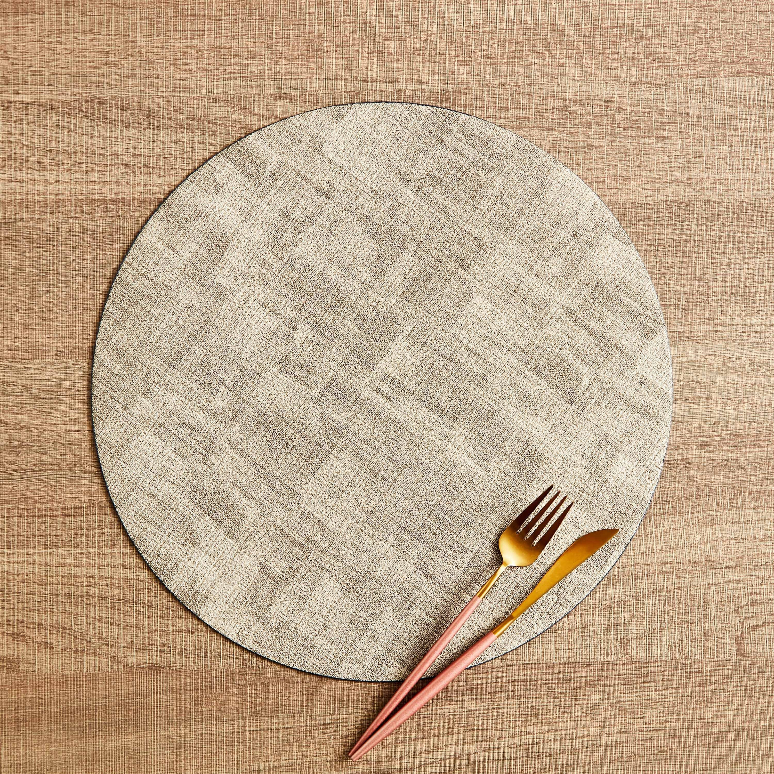 لبادة صحون مستديرة تستخدم على الوجهين من كازيمير - 38 سم-hbxdecorandfurnishings-homefurnishings-tablelinens-image-2