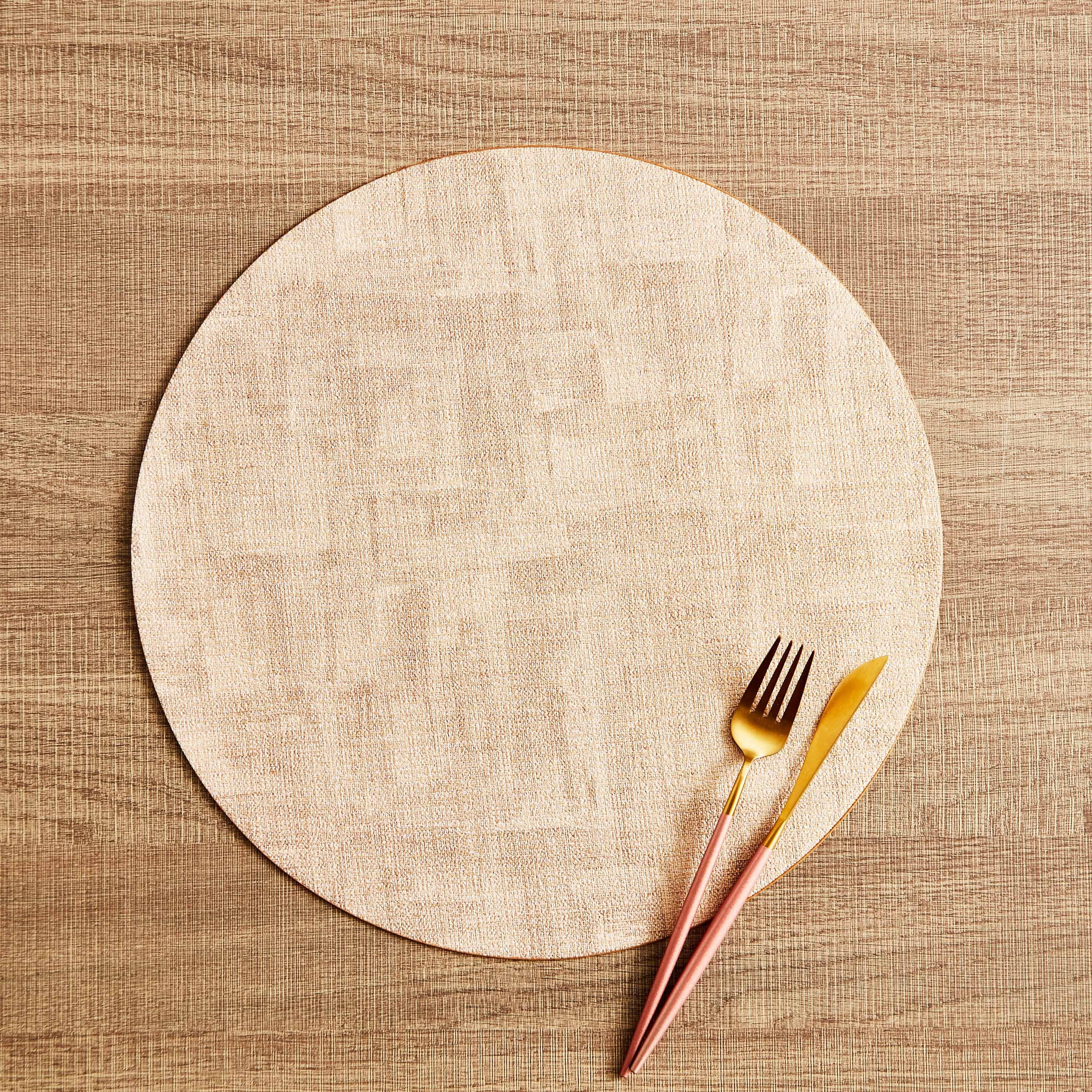 لبادة صحون مستديرة تستخدم على الوجهين من كازيمير - 38 سم-hbxdecorandfurnishings-homefurnishings-tablelinens-image-1