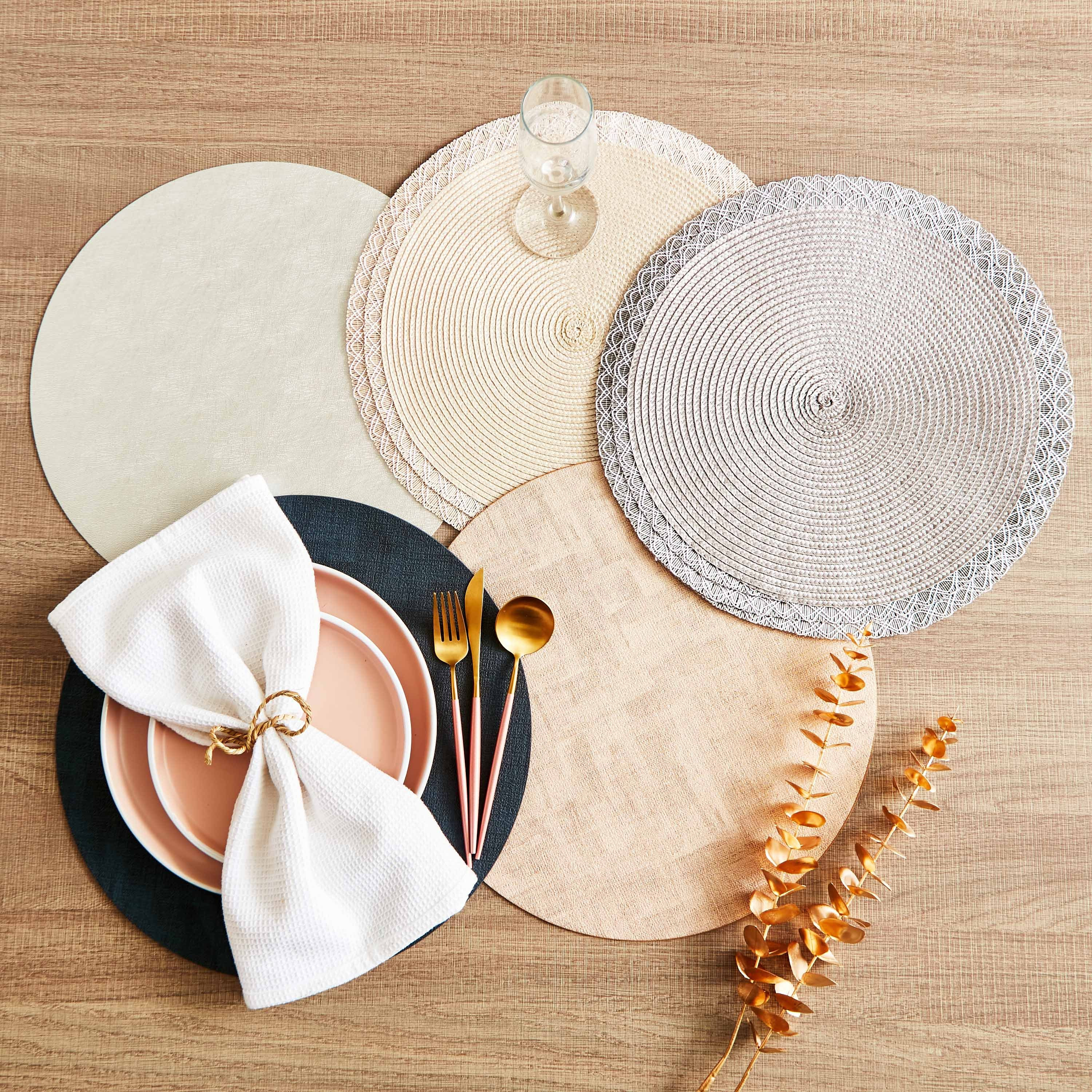 لبادة صحون مستديرة تستخدم على الوجهين من كازيمير - 38 سم-hbxdecorandfurnishings-homefurnishings-tablelinens-image-6