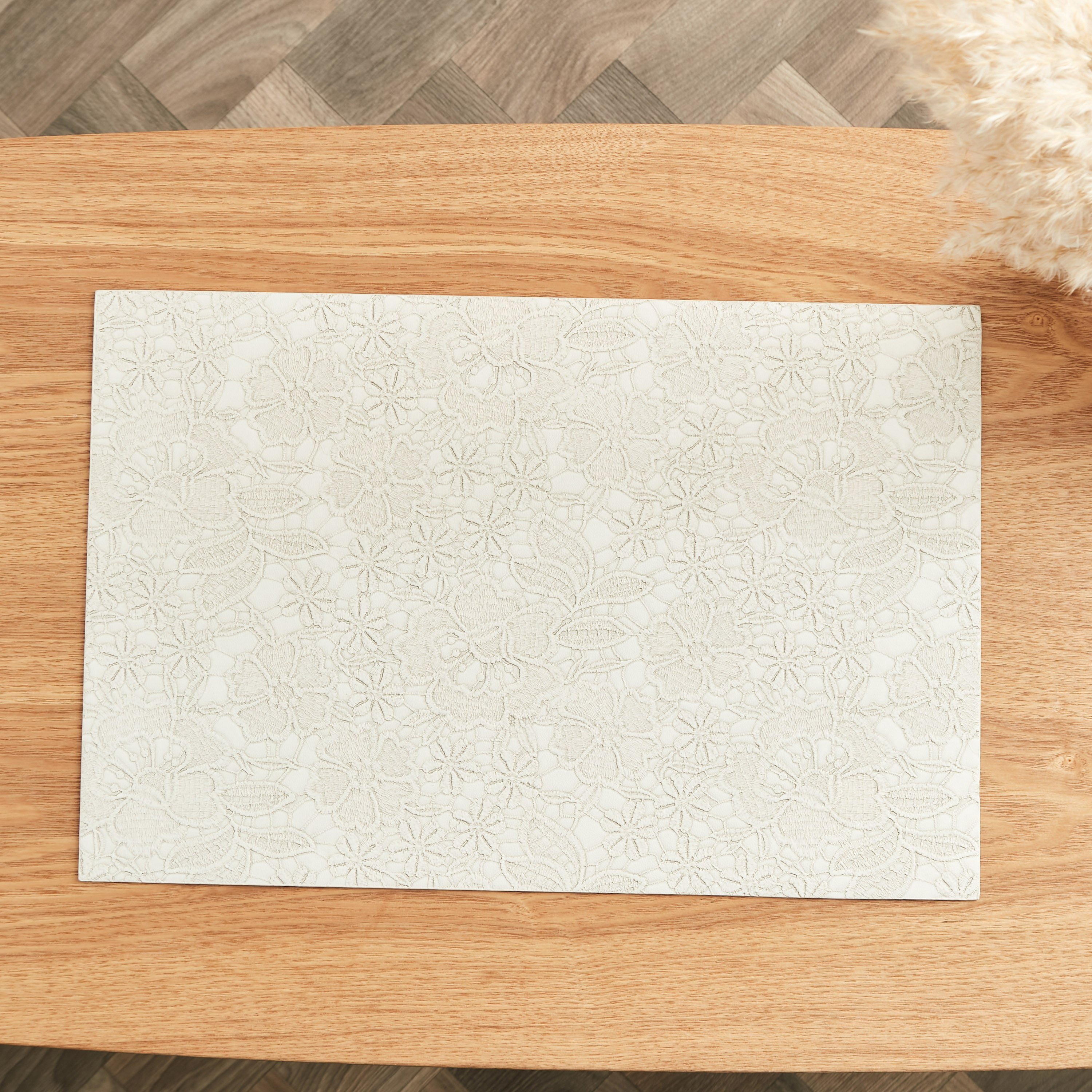 لبادة صحون بتصميم أزهار من كينجي - 30x45 سم-hbxdecorandfurnishings-homefurnishings-tablelinens-image-1