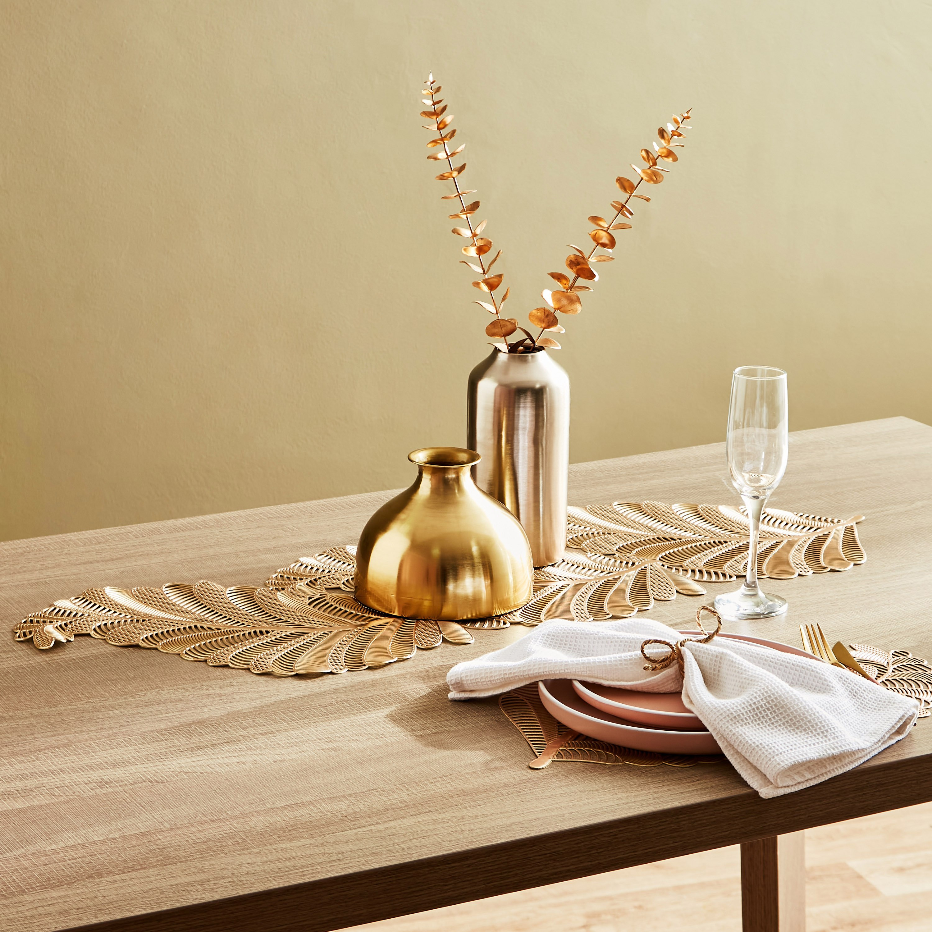 Leaf Runner - 33x92 cm-hbxdecorandfurnishings-homefurnishings-tablelinens-image-5