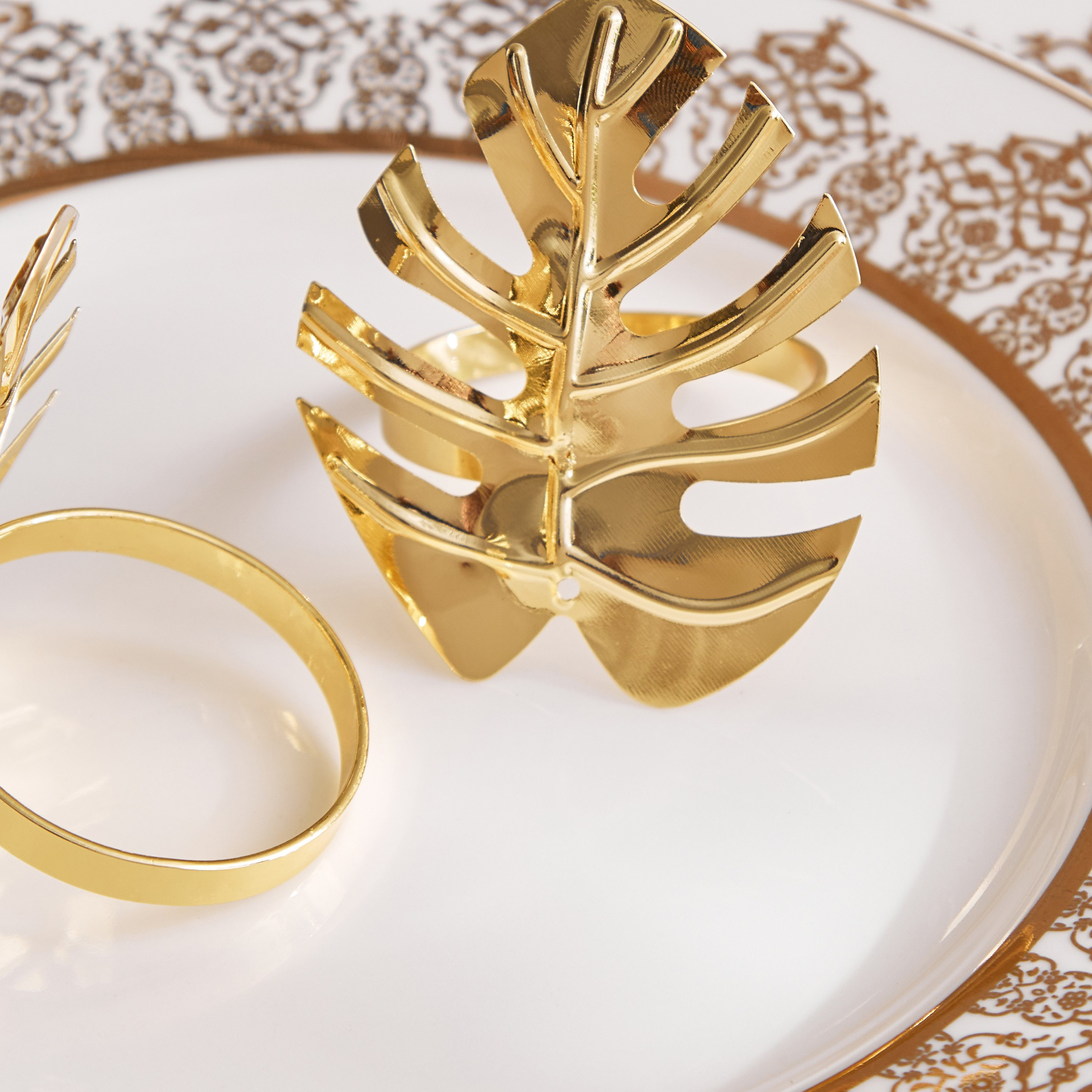طقم حلقات مناديل سفرة قطعتين من بالم - 6x5 سم-hbxdecorandfurnishings-homefurnishings-tablelinens-image-4