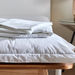 Zenith Solid Cotton Twin Fitted Sheet - 120x200+33 cm-Sheets and Pillow Covers-thumbnailMobile-7