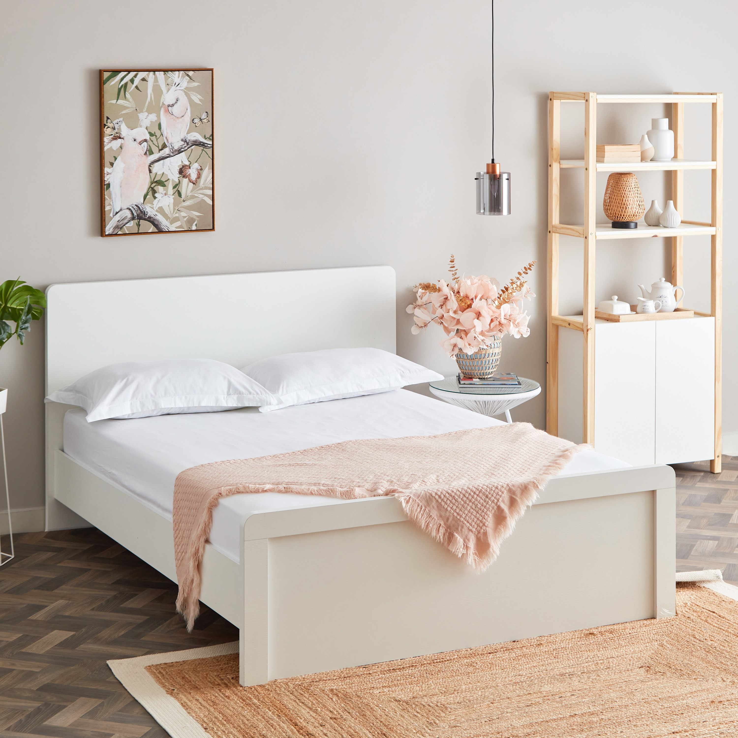 شرشف مطاطي كوين قطن سادة من زينيث - 150x200+33 سم-hbxhomeware-bedding-fittedsheets-image-7