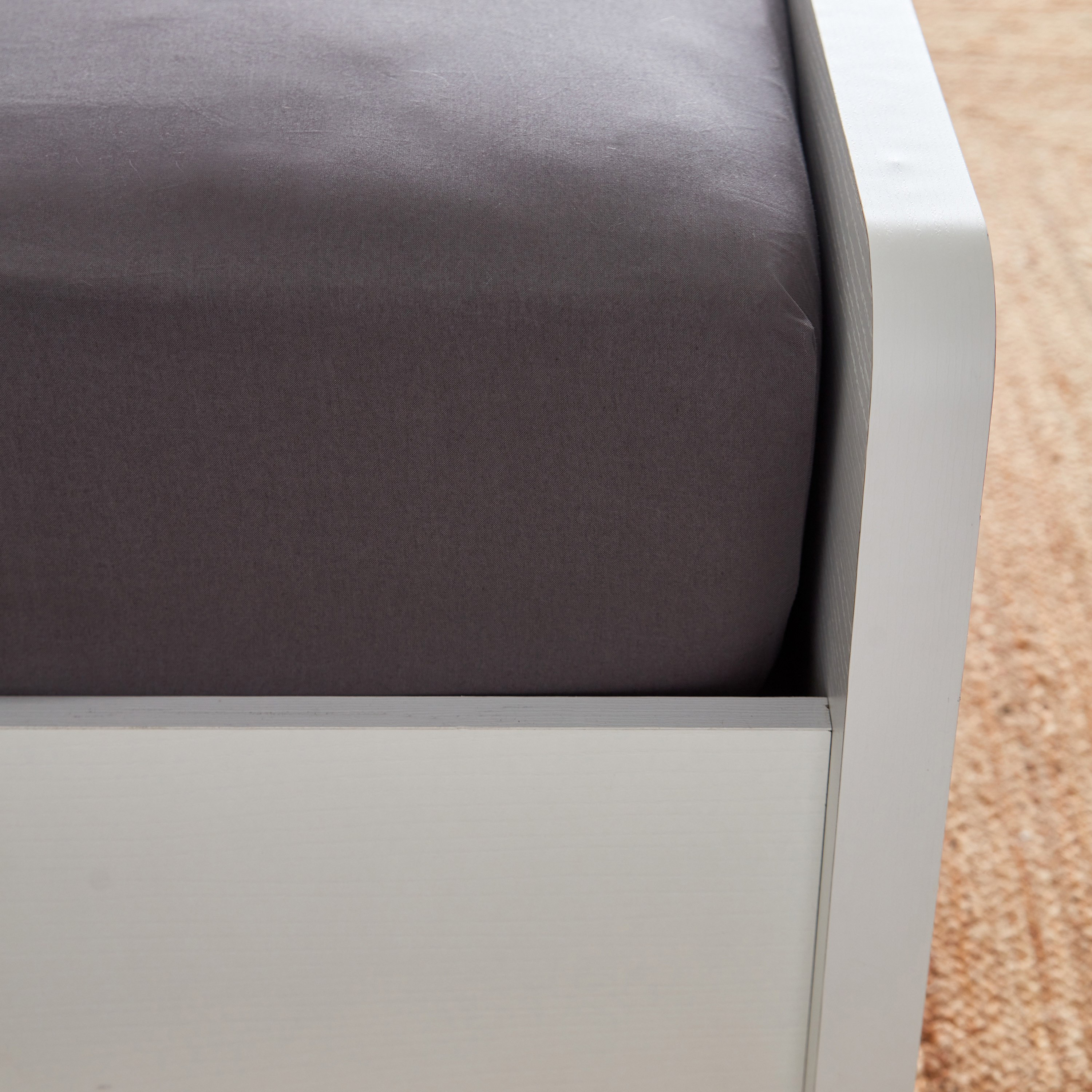 شرشف مطاطي قطن كينج سادة من زينيث - 180x200+33 سم-hbxhomeware-hbxbedroom-image-5