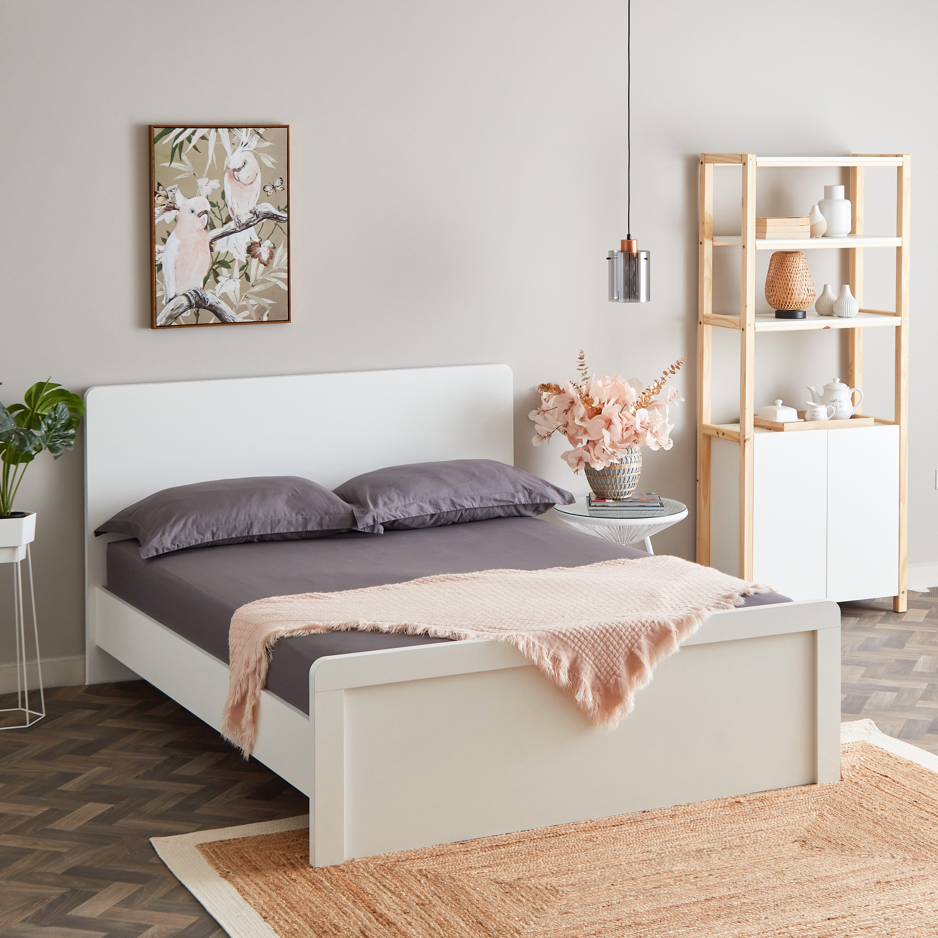شرشف مطاطي قطن كينج سادة من زينيث - 180x200+33 سم-hbxhomeware-hbxbedroom-image-7