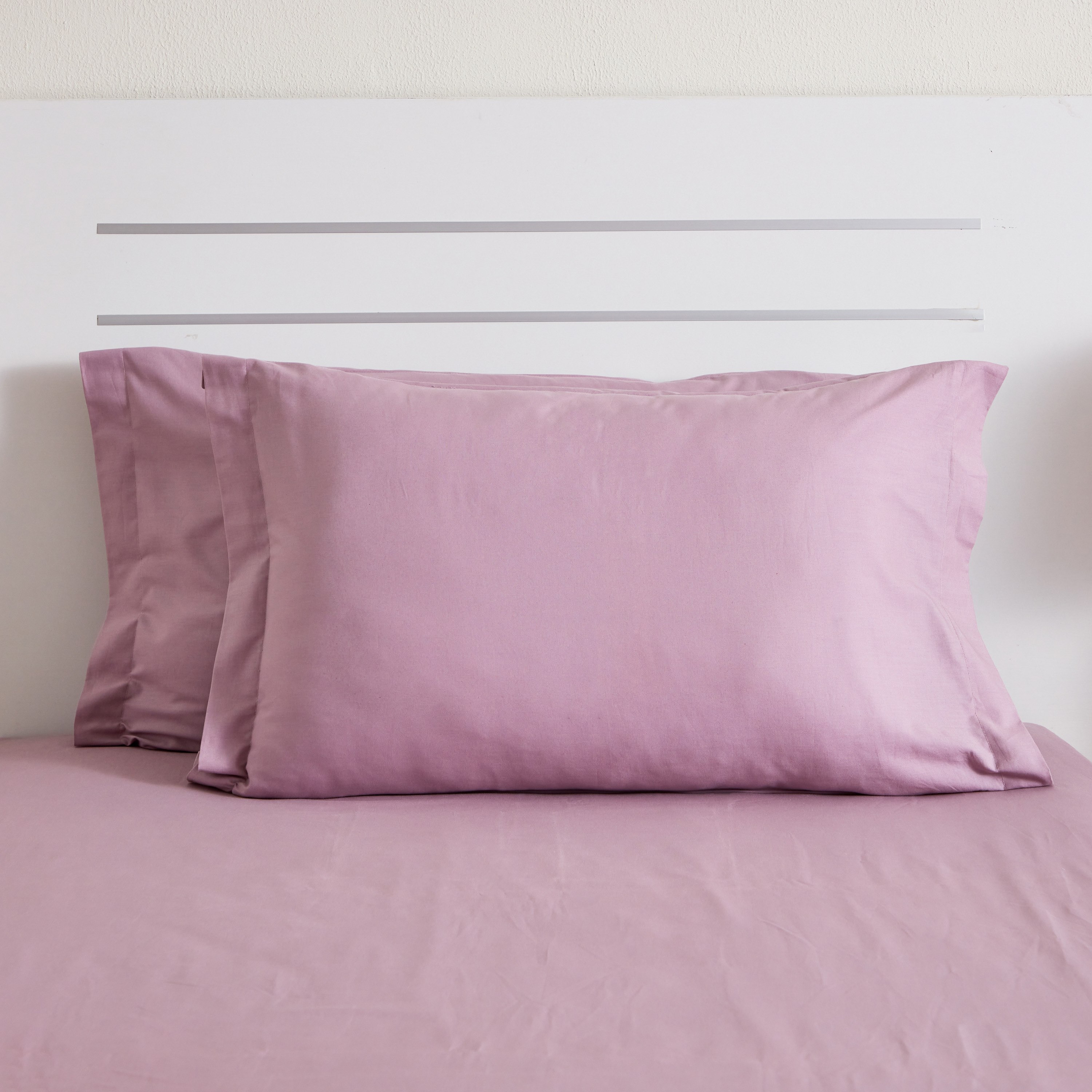 طقم غطاء وسادة أكسفورد قطن سادة من قطعتين من زينيث - 50x75 سم-hbxhomeware-hbxbedroom-image-2