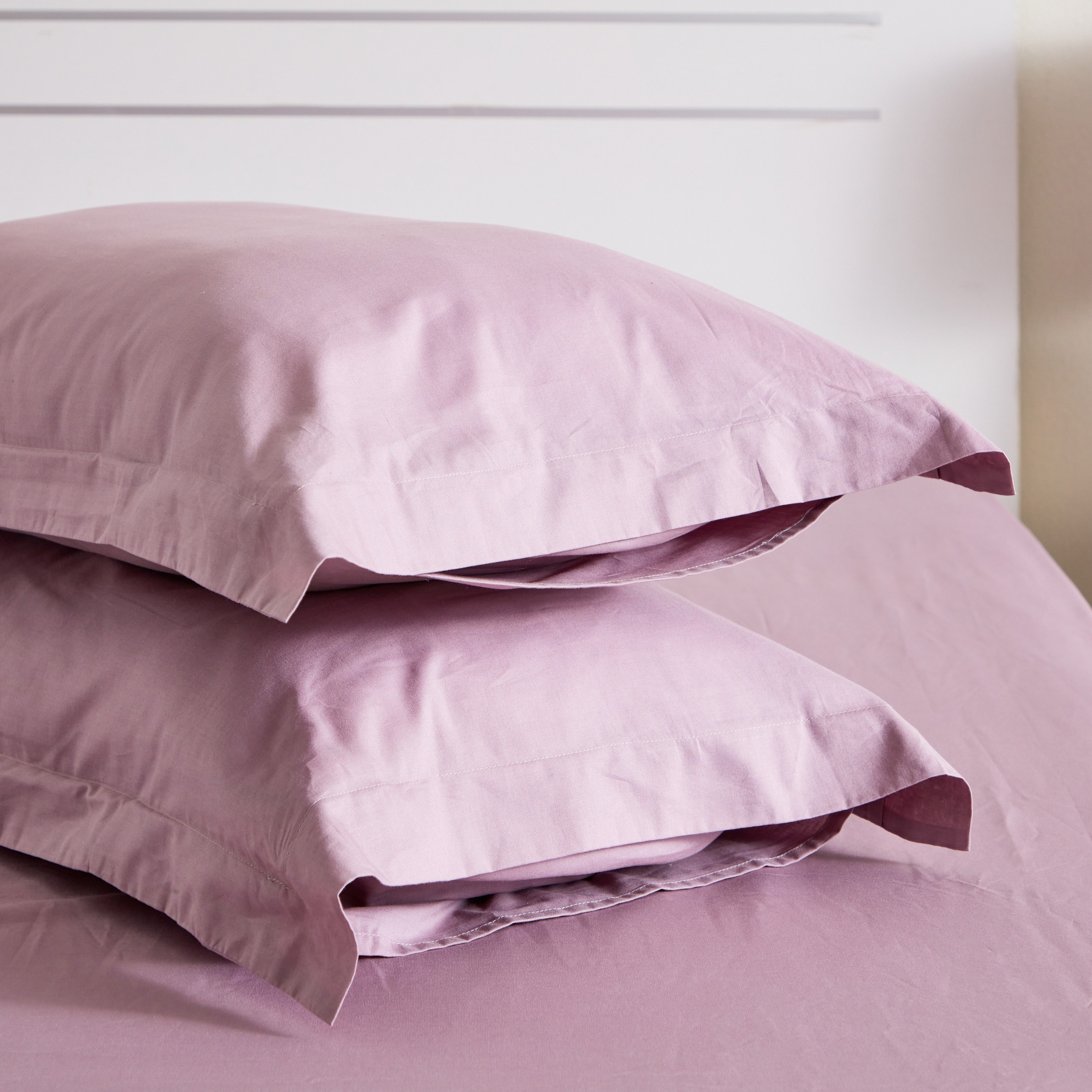 طقم غطاء وسادة أكسفورد قطن سادة من قطعتين من زينيث - 50x75 سم-hbxhomeware-hbxbedroom-image-4