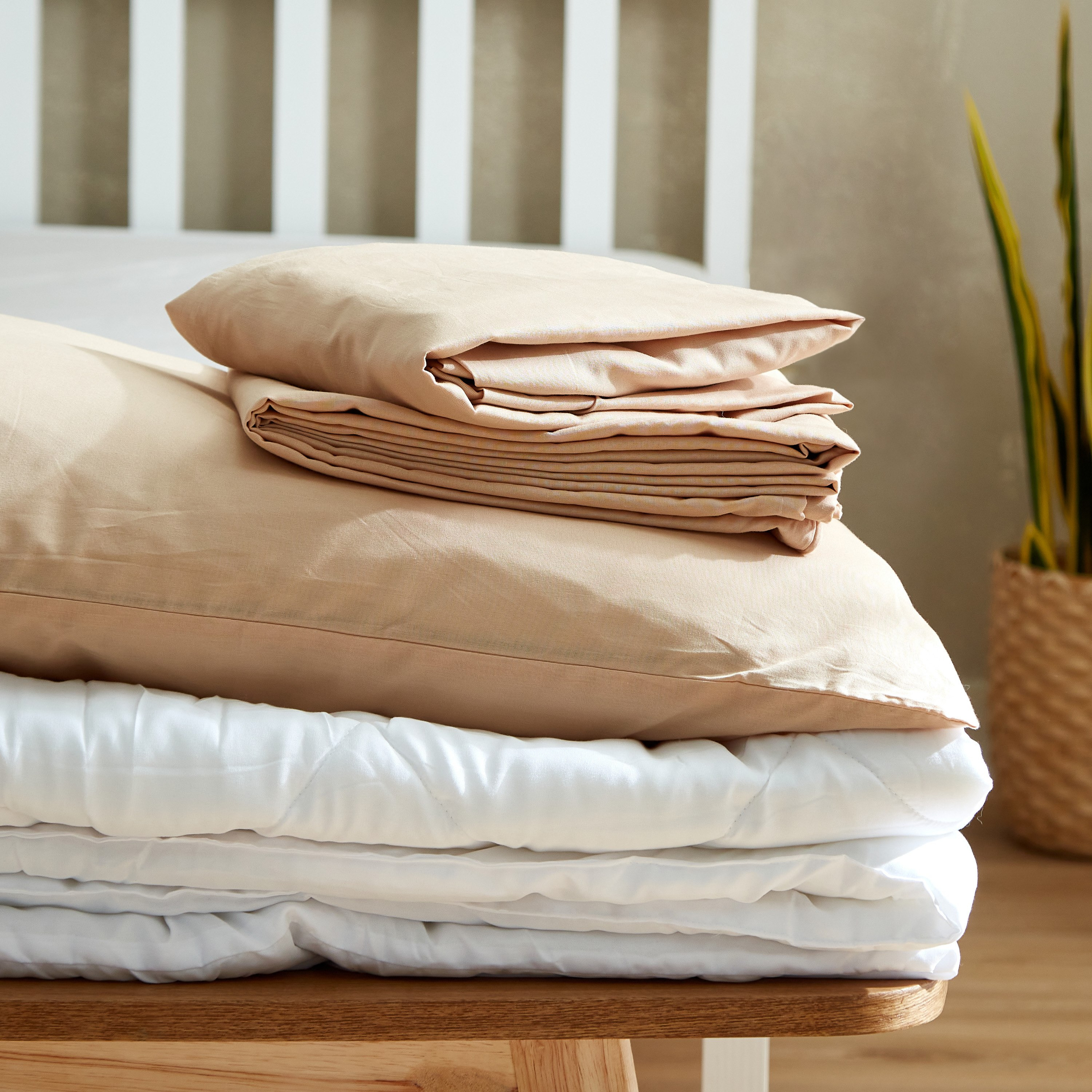 طقم غطاء لحاف قطن فردي سادة 3 قطع من زينيث - 135x220 سم-hbxhomeware-bedding-duvetcovers-image-9