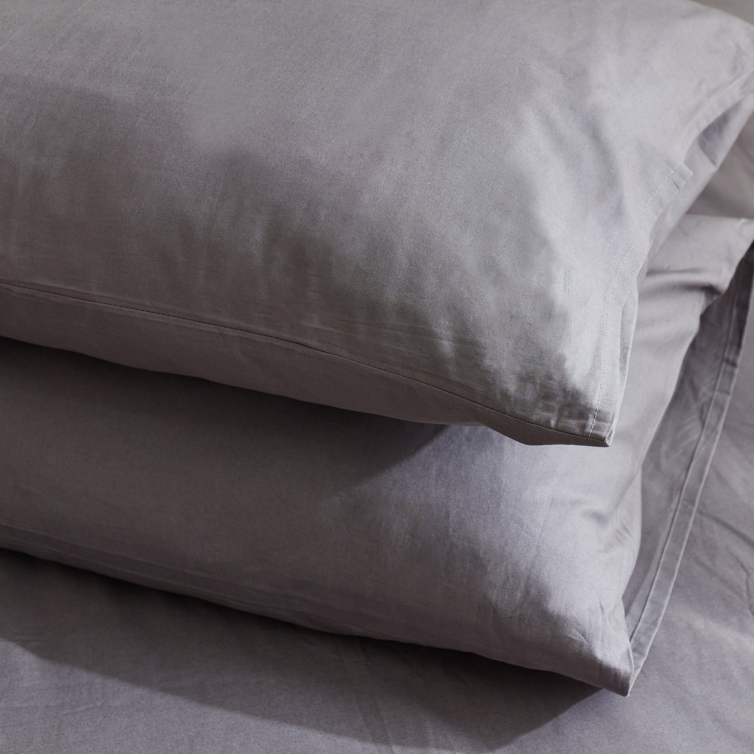 طقم غطاء لحاف قطن سادة مزدوج 4 قطع من زينيث - 160x220 سم-hbxhomeware-hbxdecorandfurnishings-image-6