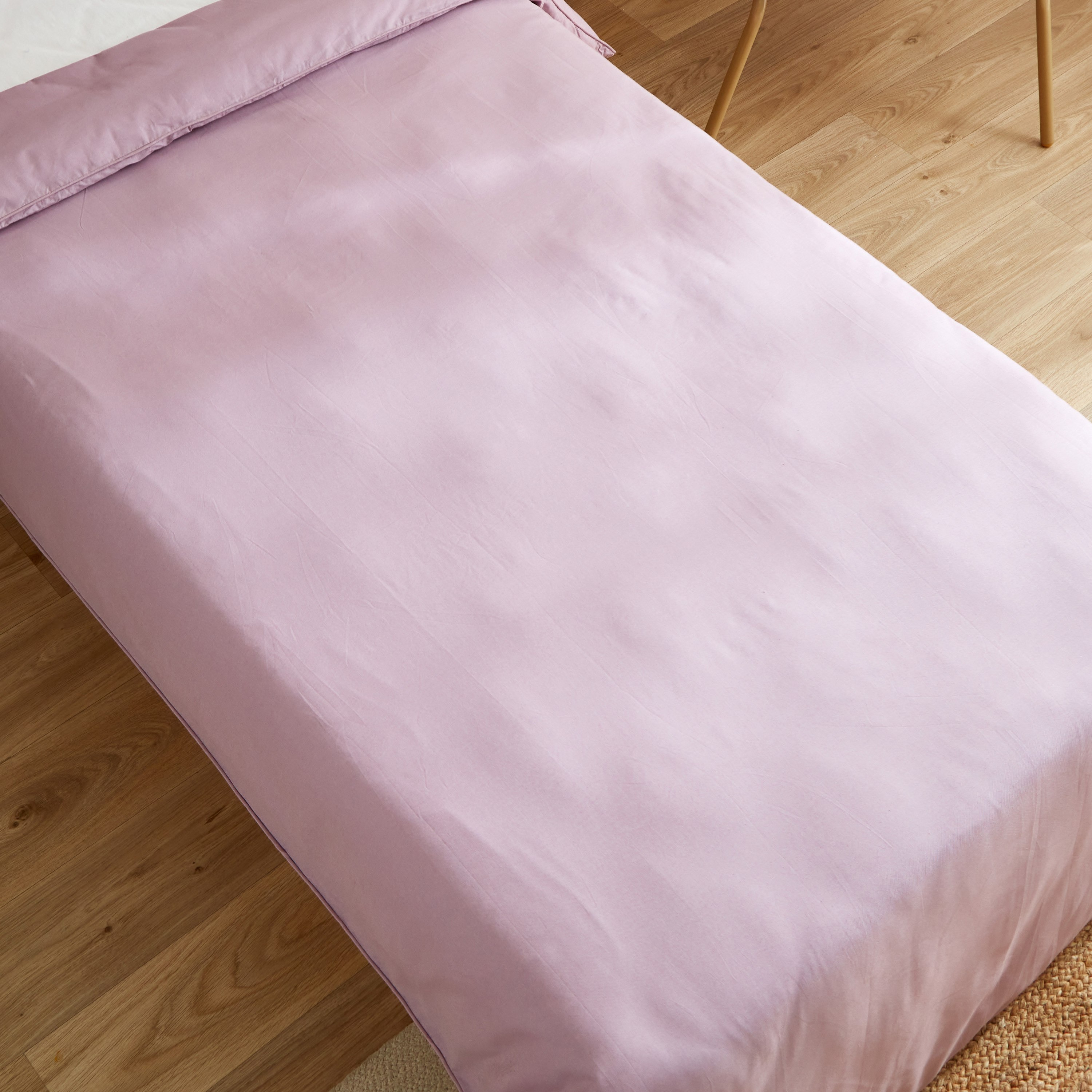 طقم غطاء لحاف قطن فردي سادة 3 قطع من زينيث - 135x220 سم-hbxhomeware-hbxdecorandfurnishings-image-3
