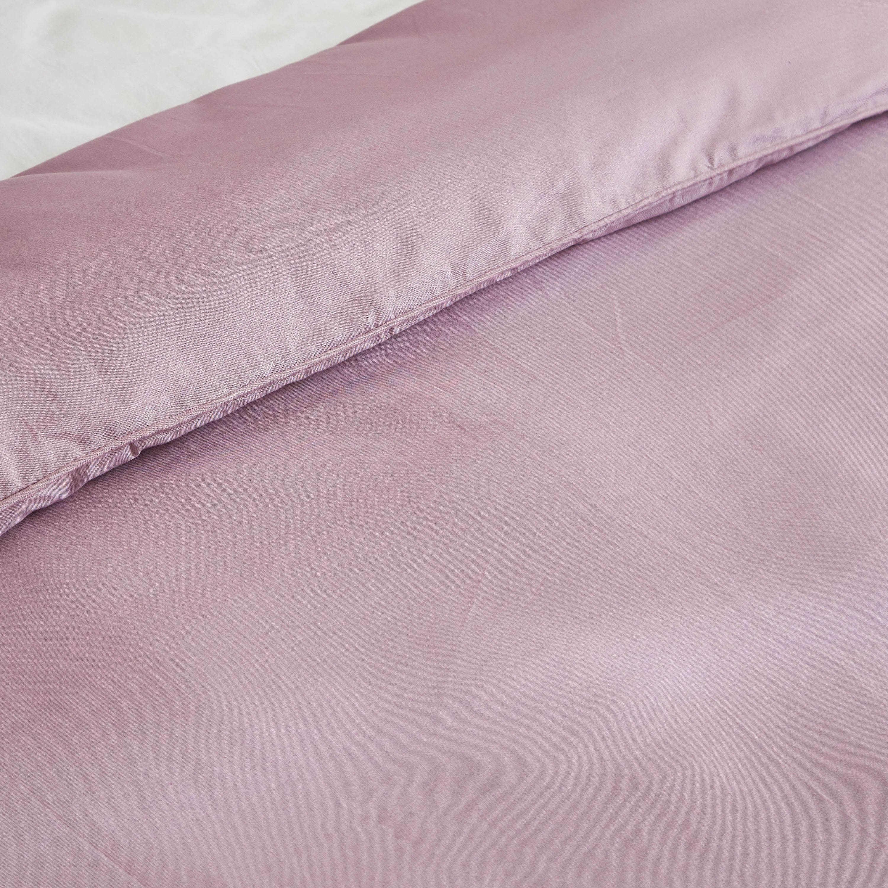 طقم غطاء لحاف قطن فردي سادة 3 قطع من زينيث - 135x220 سم-hbxhomeware-hbxdecorandfurnishings-image-4