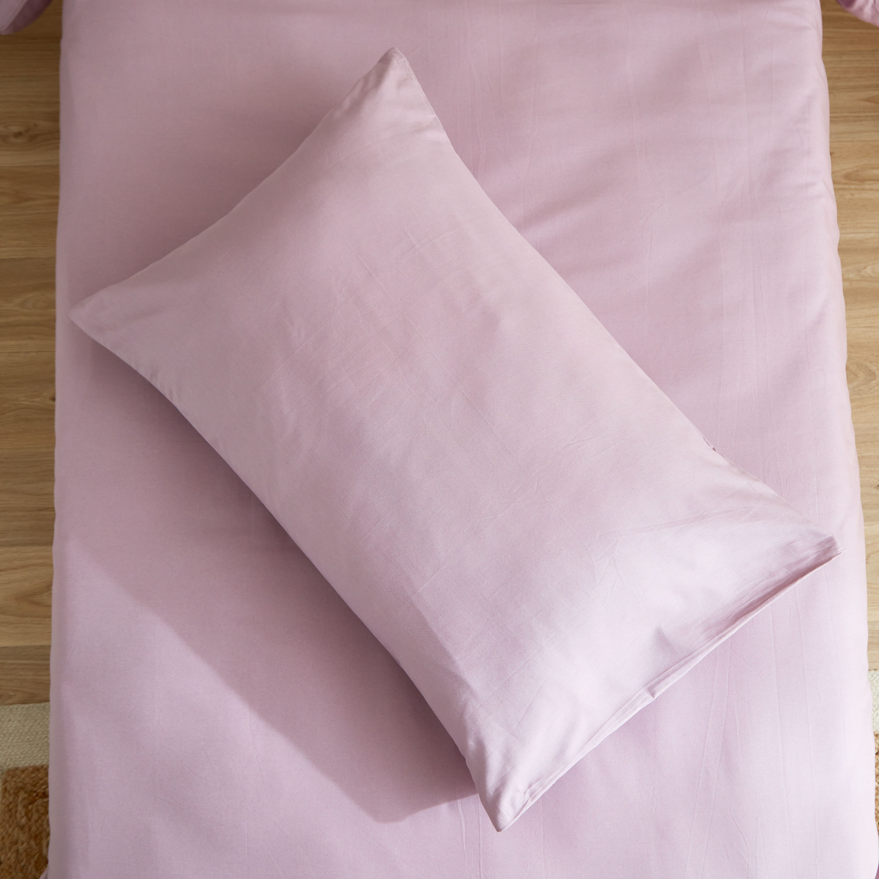 طقم غطاء لحاف قطن فردي سادة 3 قطع من زينيث - 135x220 سم-hbxhomeware-hbxdecorandfurnishings-image-6