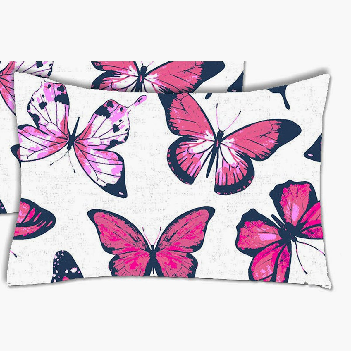 طقم غطاء وسادة أكسفورد قطن بطبعات فراشة قطعتين من زايلا - 50x75 سم-hbxhomeware-hbxbedroom-image-2