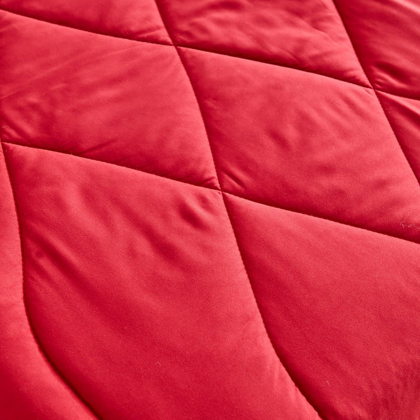 Derby 2-Piece Single Reversible Microfibre Comforter Set - 135x220 cm-Comforter Sets-image-6