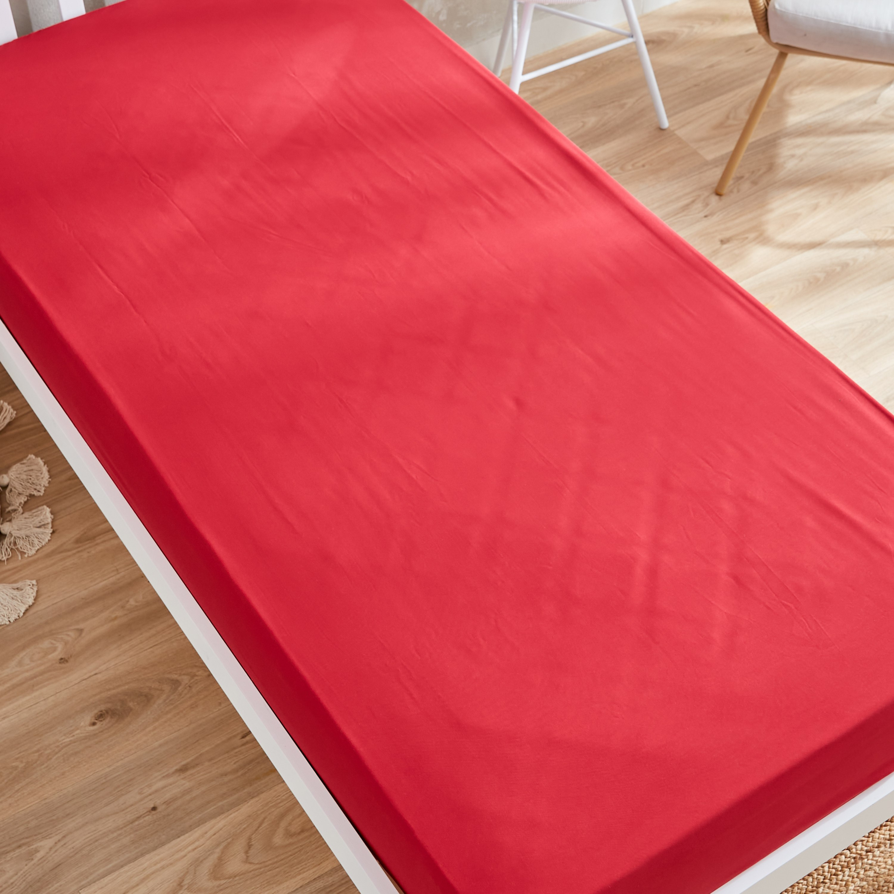 Derby Solid Single Microfiber Fitted Sheet - 90x190+20 cm-hbxhomeware-hbxbedroom-image-4