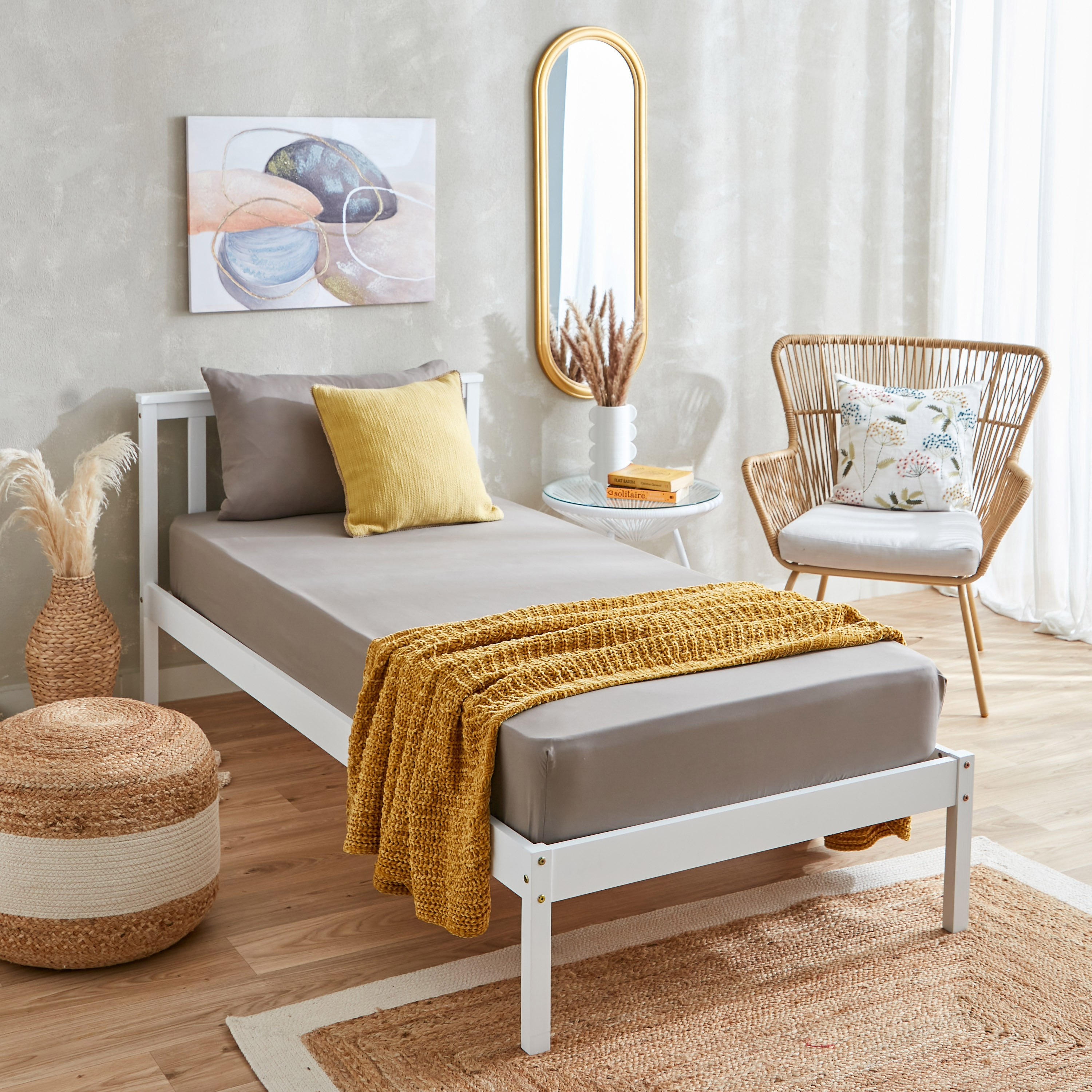 شرشف مطاطي فردي سادة من الألياف الدقيقة من ديربي - 90x190+20 سم-hbxhomeware-hbxbedroom-image-8