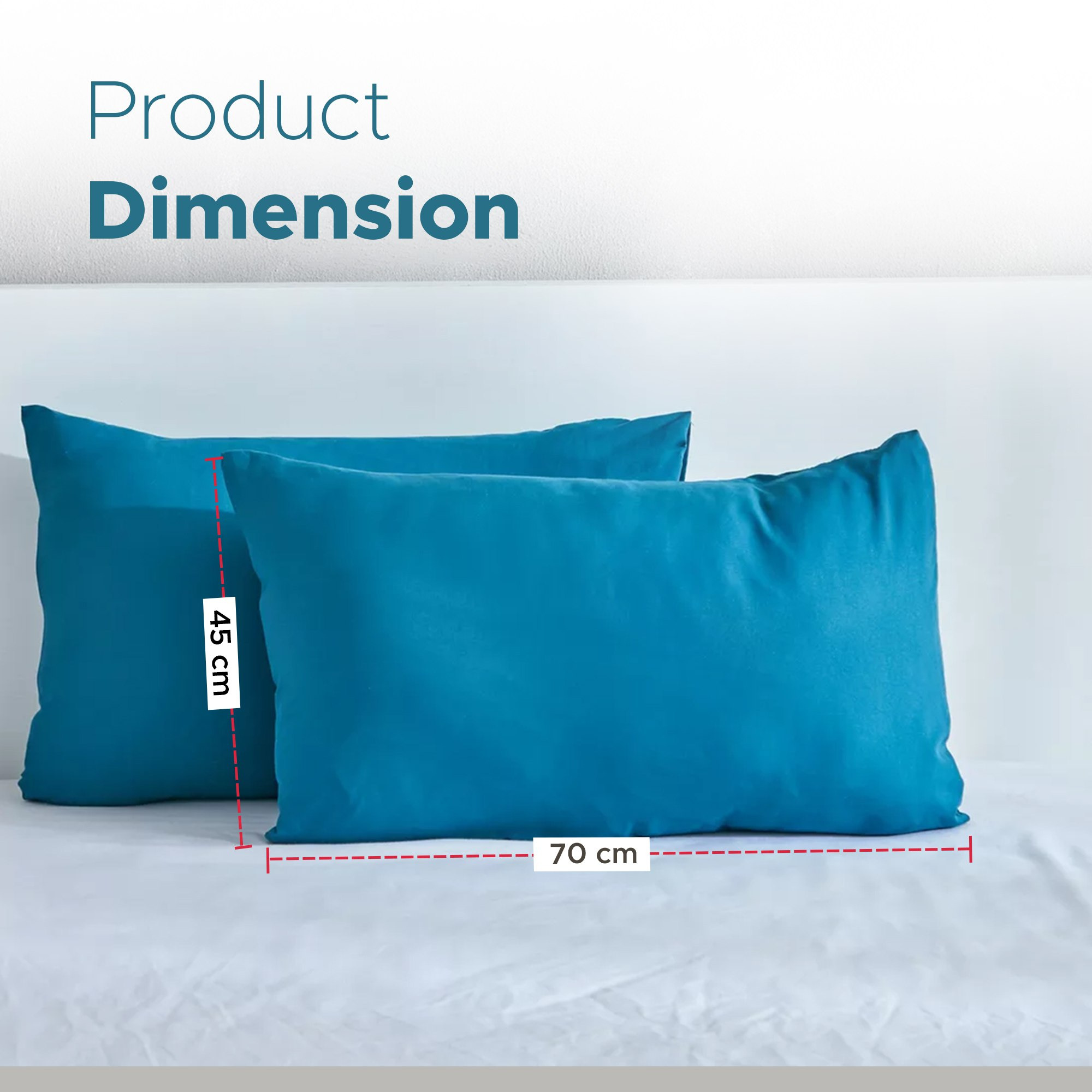 طقم غطاء وسادة ألياف دقيقة سادة قطعتين من ديربي - 45x70 سم-hbxhomeware-hbxbedroom-image-8