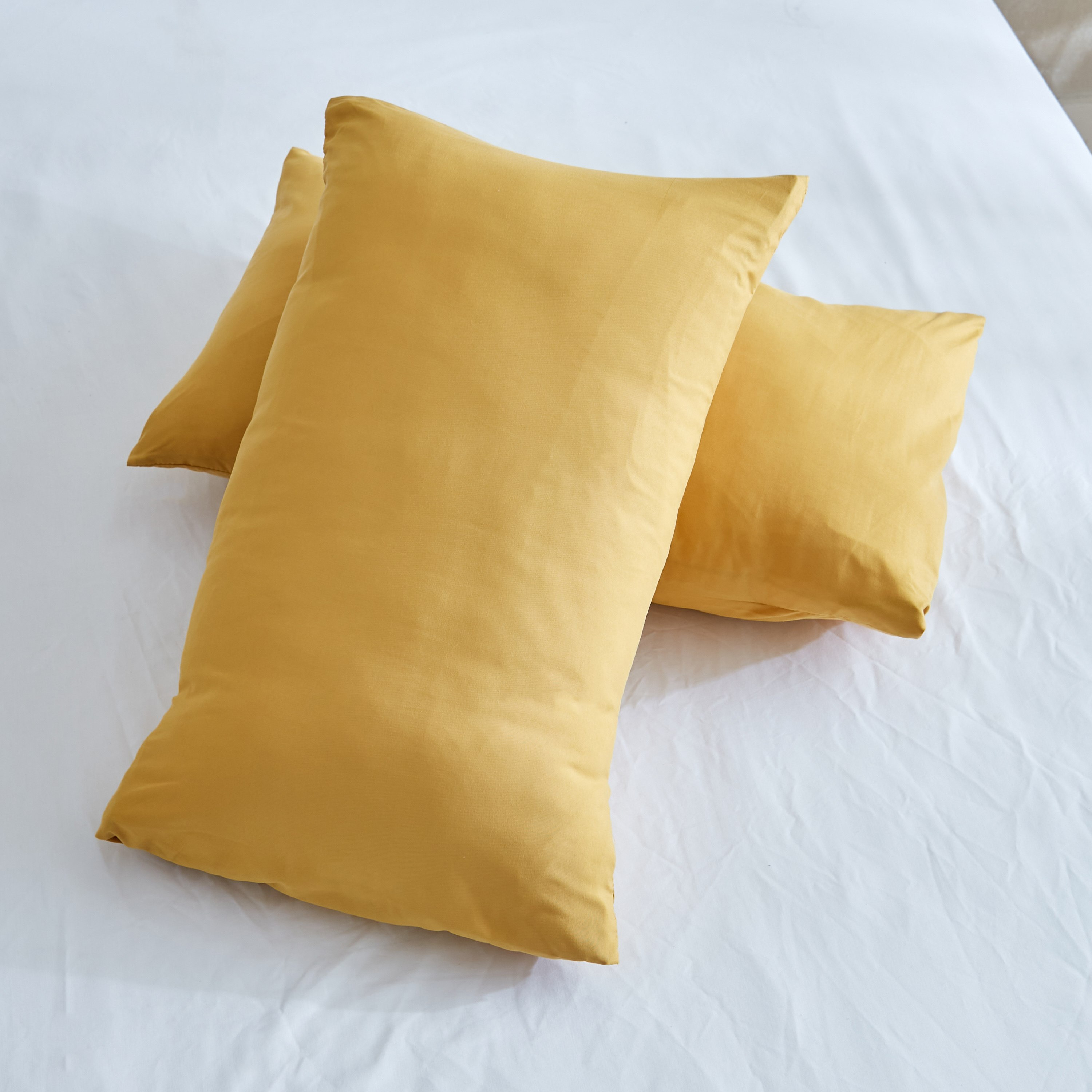 Derby 2-Piece Solid Microfibre Pillowcase Set - 45x70 cm-hbxhomeware-hbxbedroom-image-3