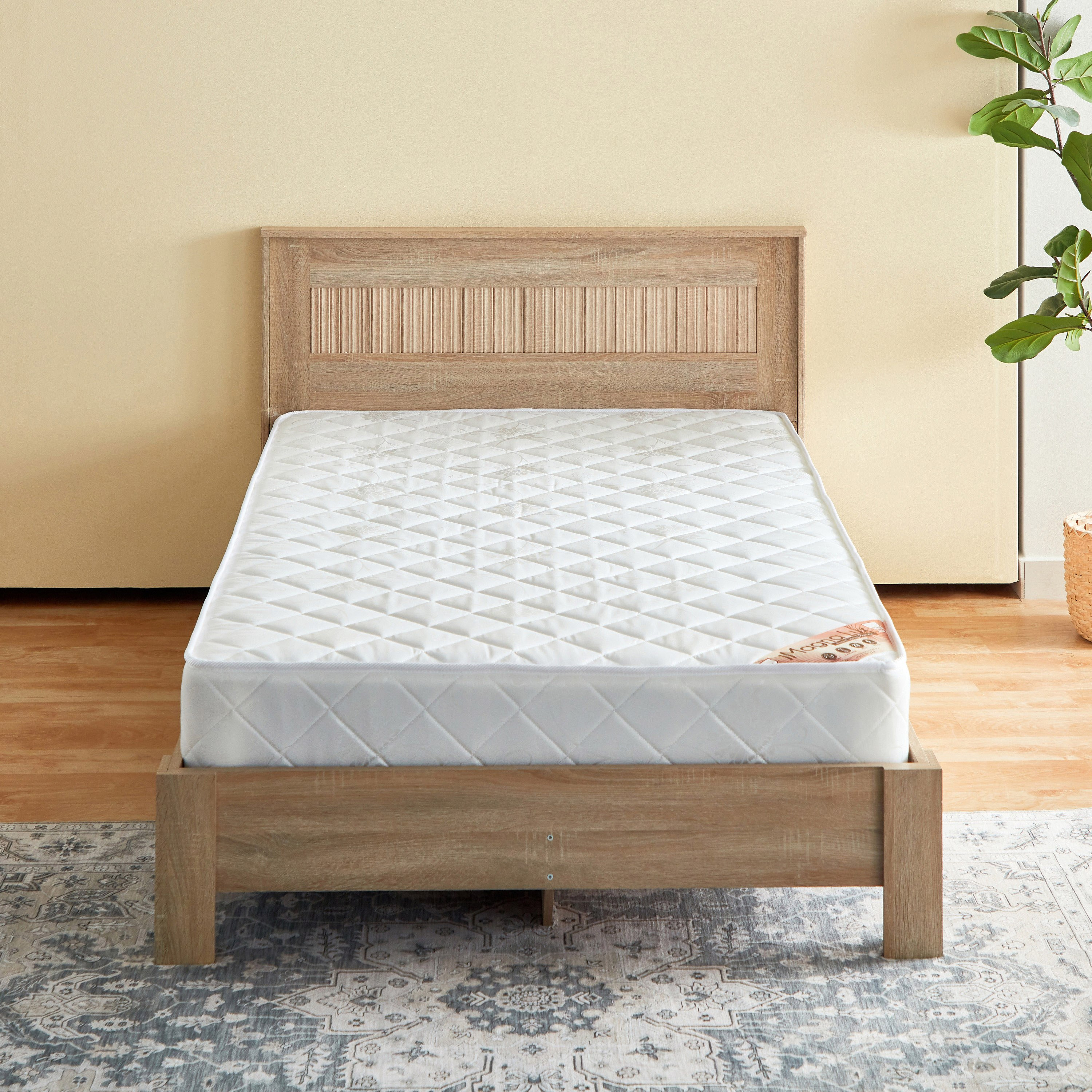 SleepEase iMagna Lux High Resilience Foam Bonnell Spring Single Mattress - 90x200x22 cm-hbxfurniture-bedroom-mattresses-single-image-3