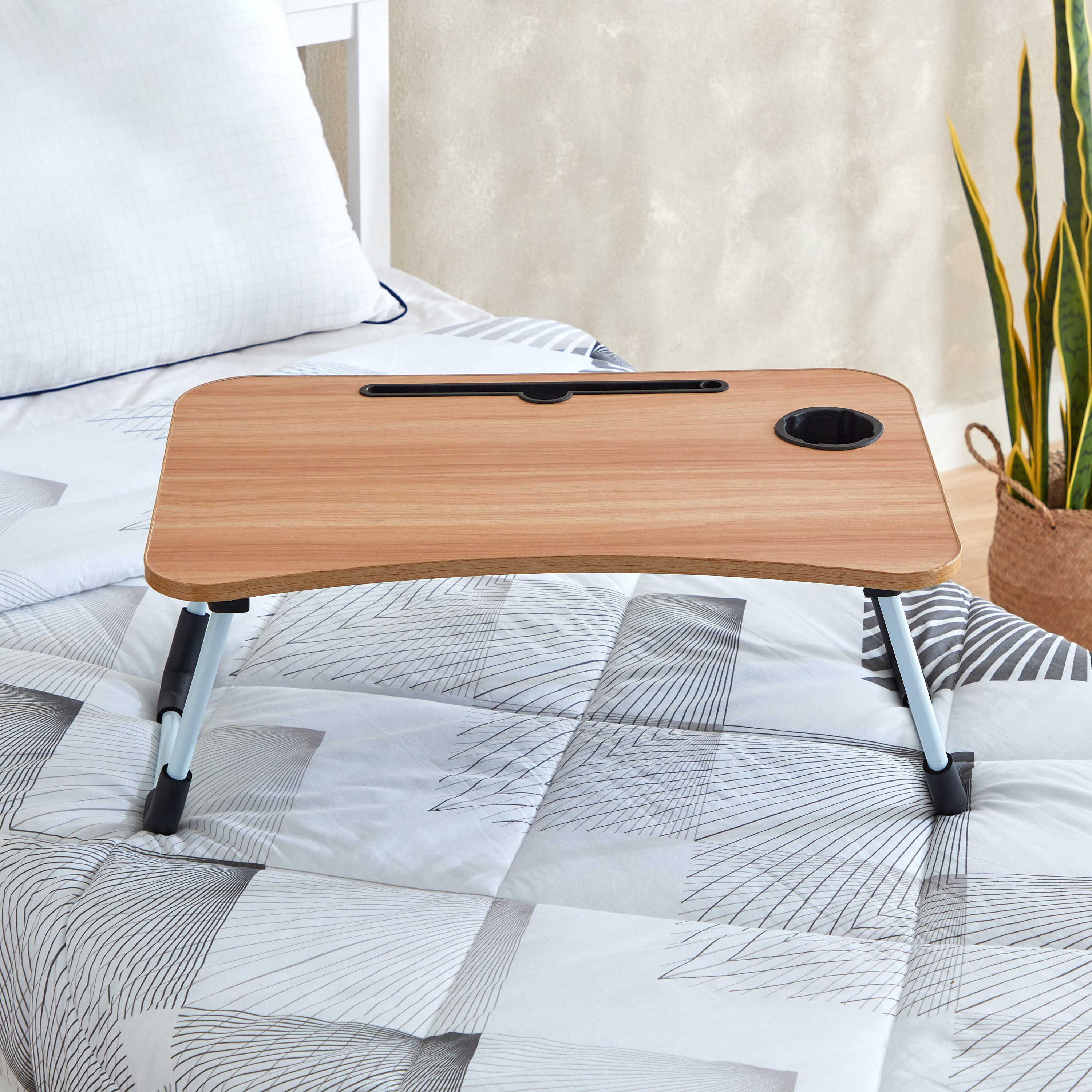 Breakfast and Laptop Table Tray - 60x40x26 cm-hbxdecorandfurnishings-tabletop-serveware-image-2