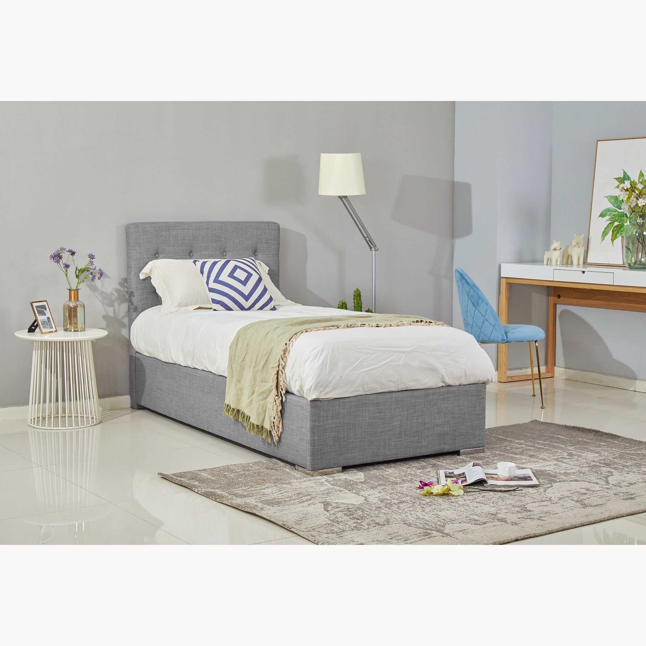 سرير فردي من أوكلاند - 90x200 سم-hbxfurniture-bedsandbedsets-beds-single-image-1