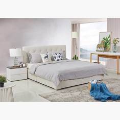 Oakland King Upholstered Bed - 180x200 cm