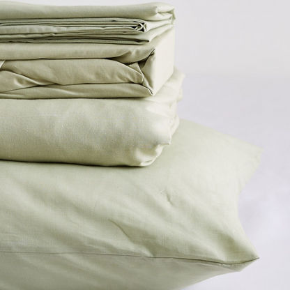 Bristol Double Polycotton Fitted Sheet - 140x200+25 cms