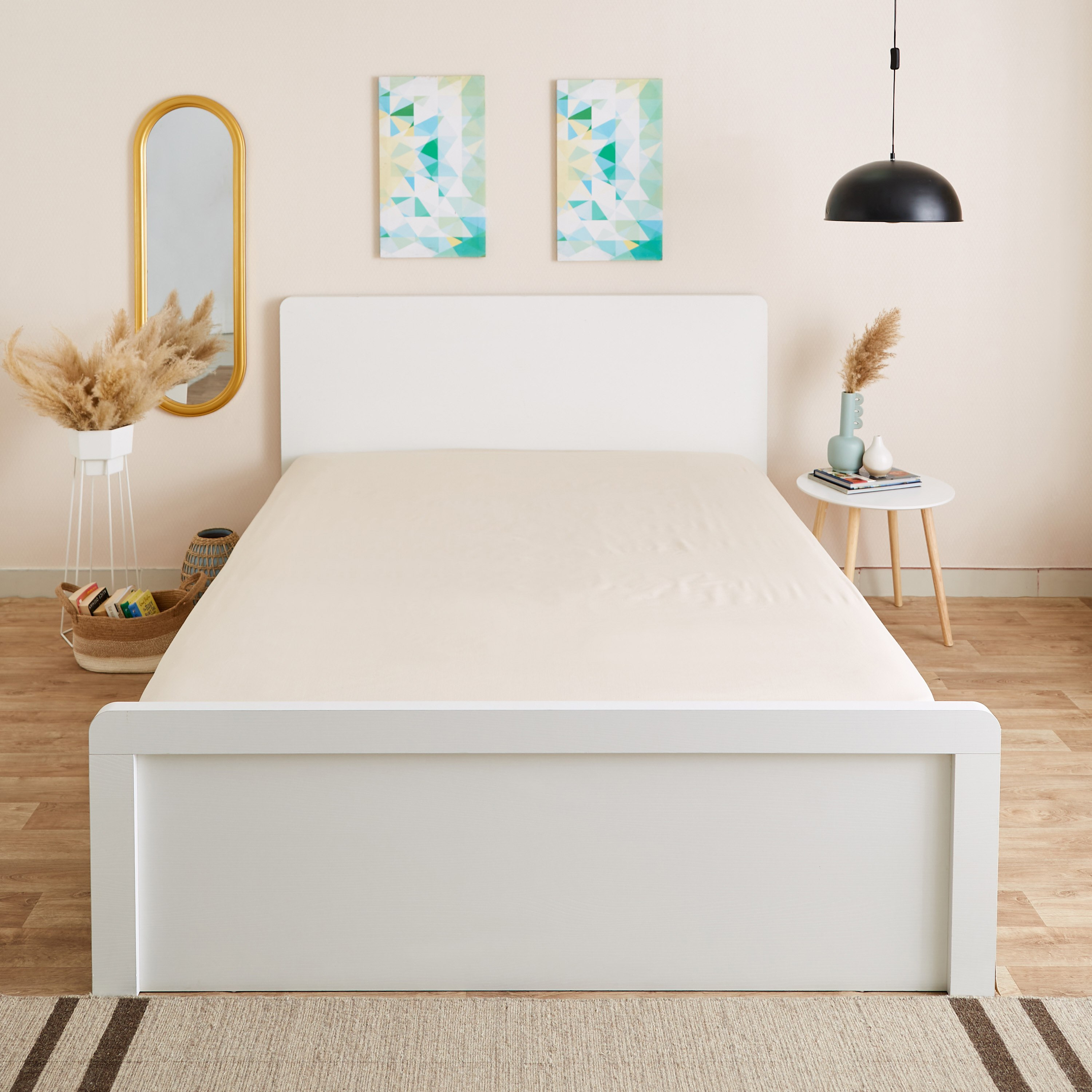 Bristol Polycotton Olympic Queen Fitted Sheet - 160x200+25 cm-hbxhomeware-hbxbedroom-image-2