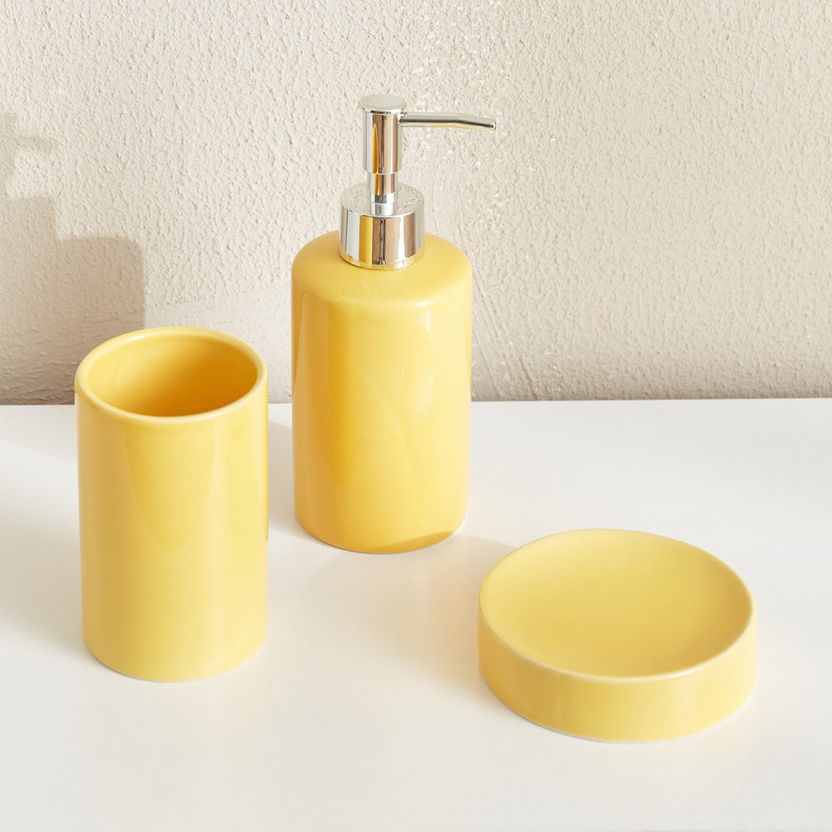 Lenox 3-Piece Ceramic Bathroom Accessory Set-Bathroom Sets-image-1