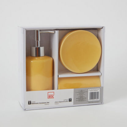 Lenox 3-Piece Ceramic Bathroom Accessory Set