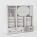 Nexus 4-Piece Ceramic Bathroom Accessory Set-Bathroom Sets-thumbnailMobile-5