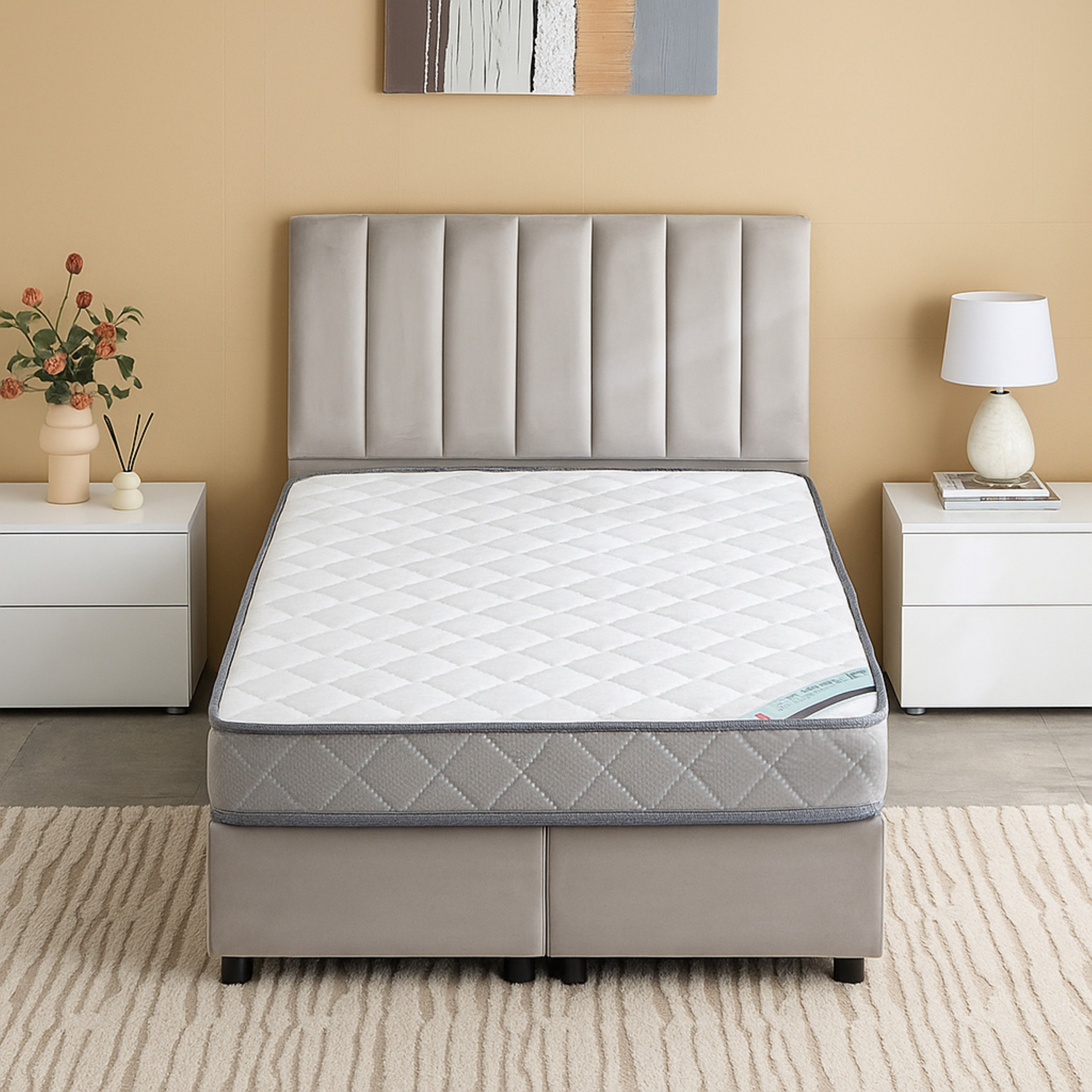 مرتبة كوين بإسفنج مجدّد من سليب إيز آي أورثو سبّورت - 140x200x16 سم-hbxbedroom-mattresses-queen-image-2