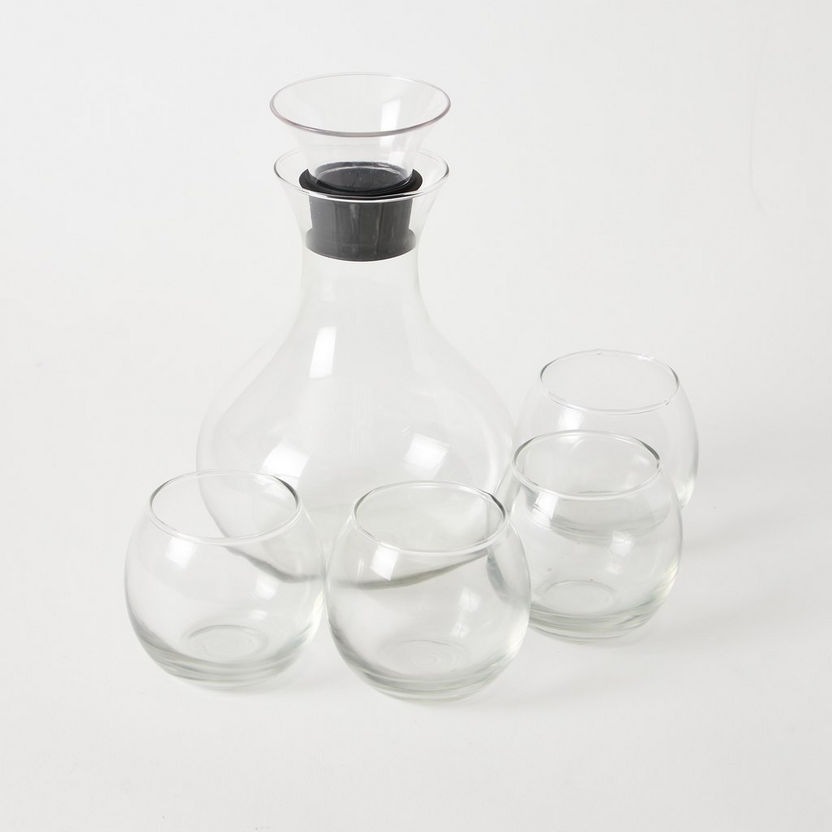 Aroha 5-Piece Decanter Set-Glassware-image-4
