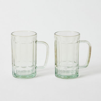 Aroha 2-Piece Glass Juice Mug Set