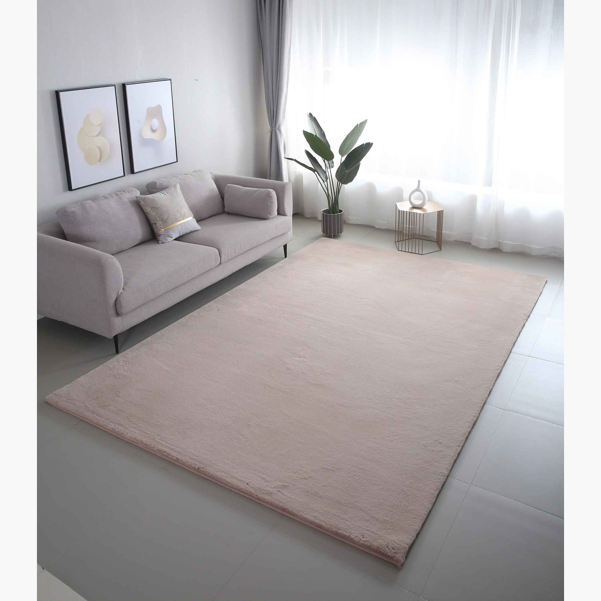 سجادة فرو أرنب صناعي - 200x300 سم-hbxdecorandfurnishings-floorcoverings-rugs-image-1