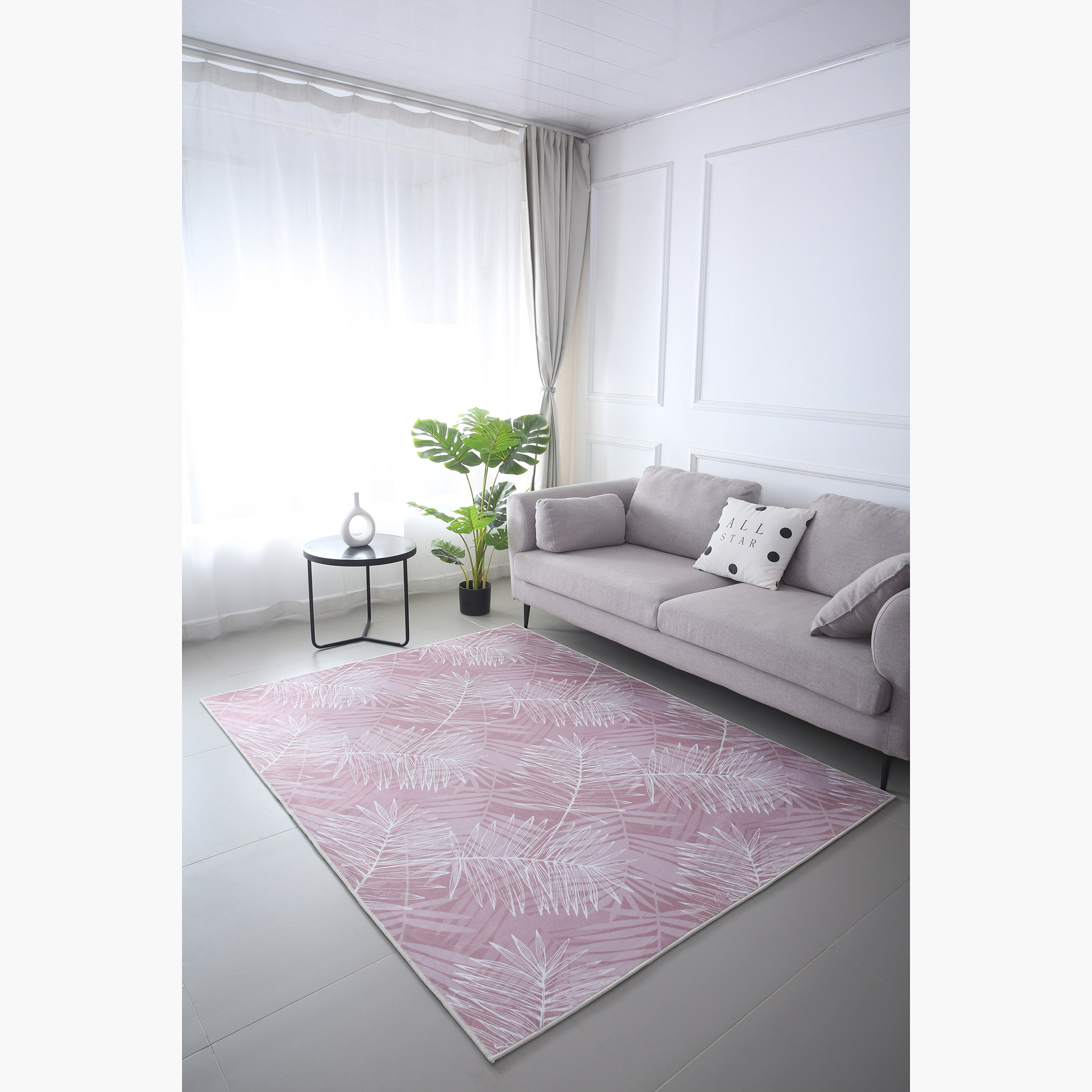 سجادة فلانيل بطبعات من أونتاريو - 150 × 200 سم-hbxdecorandfurnishings-floorcoverings-rugs-image-1