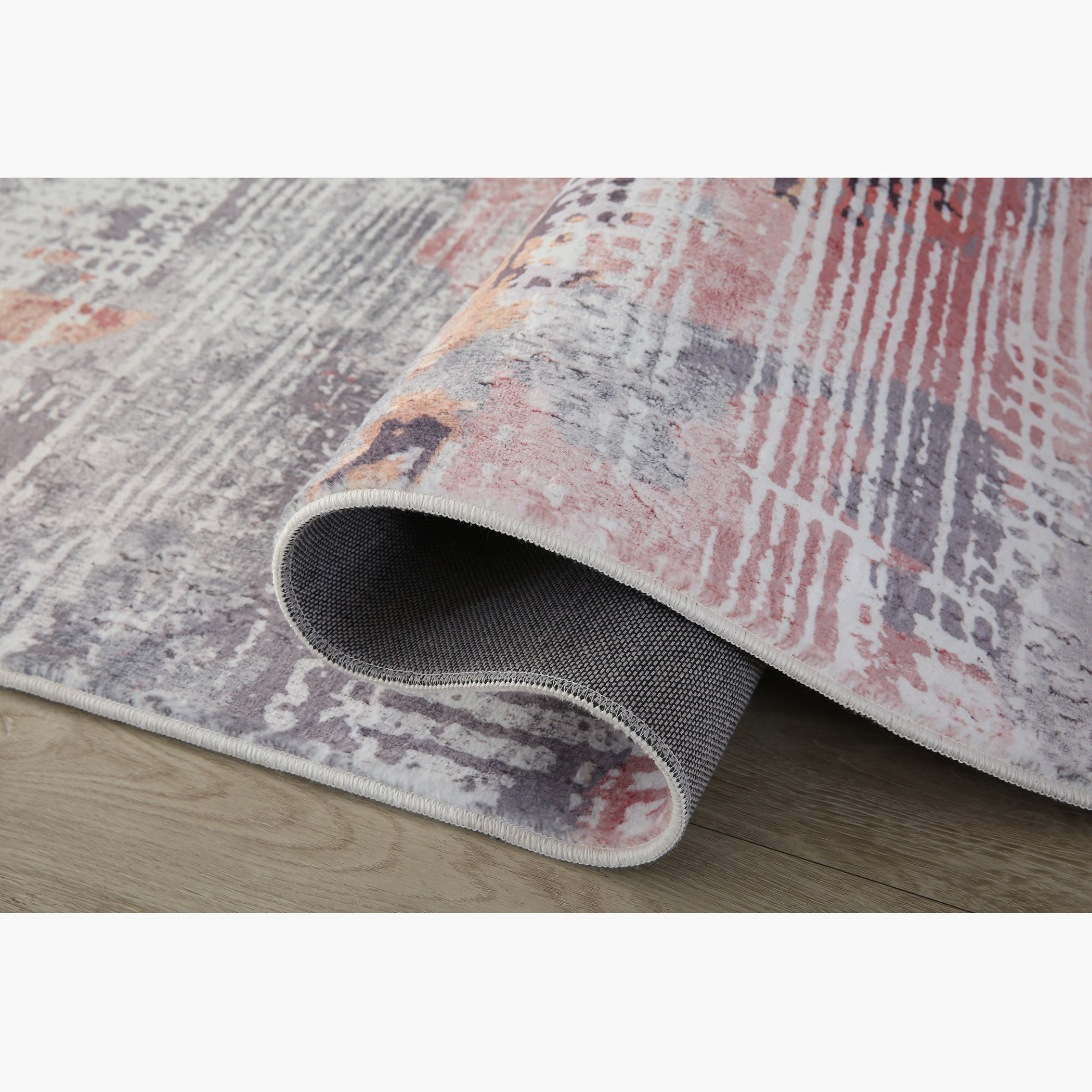 سجادة فرو مخملية بطبعات من ميلان - 120x170 سم-hbxdecorandfurnishings-floorcoverings-rugs-image-4