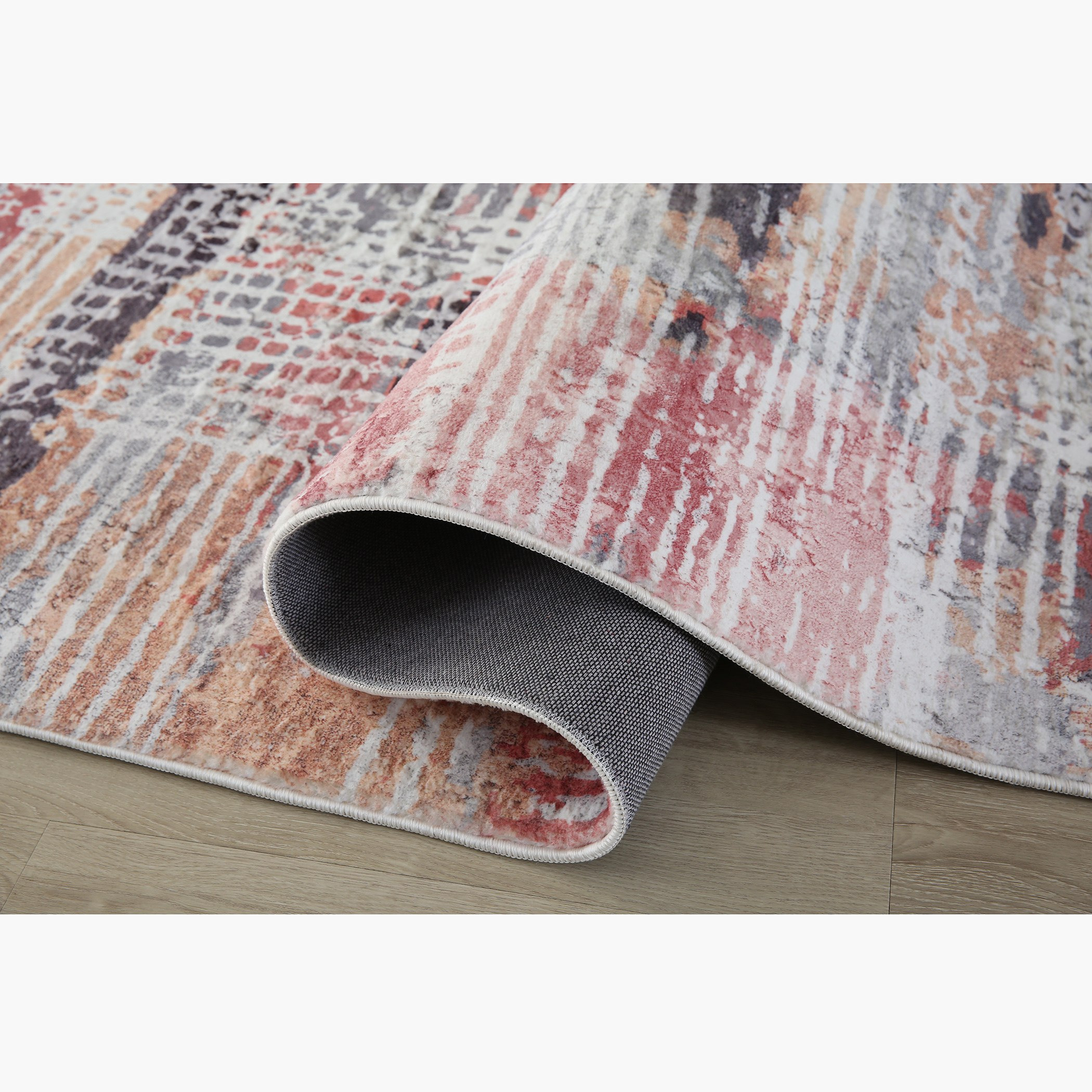 سجادة فرو مخملية بطبعات من ميلان - 160x230 سم-hbxdecorandfurnishings-floorcoverings-rugs-image-4