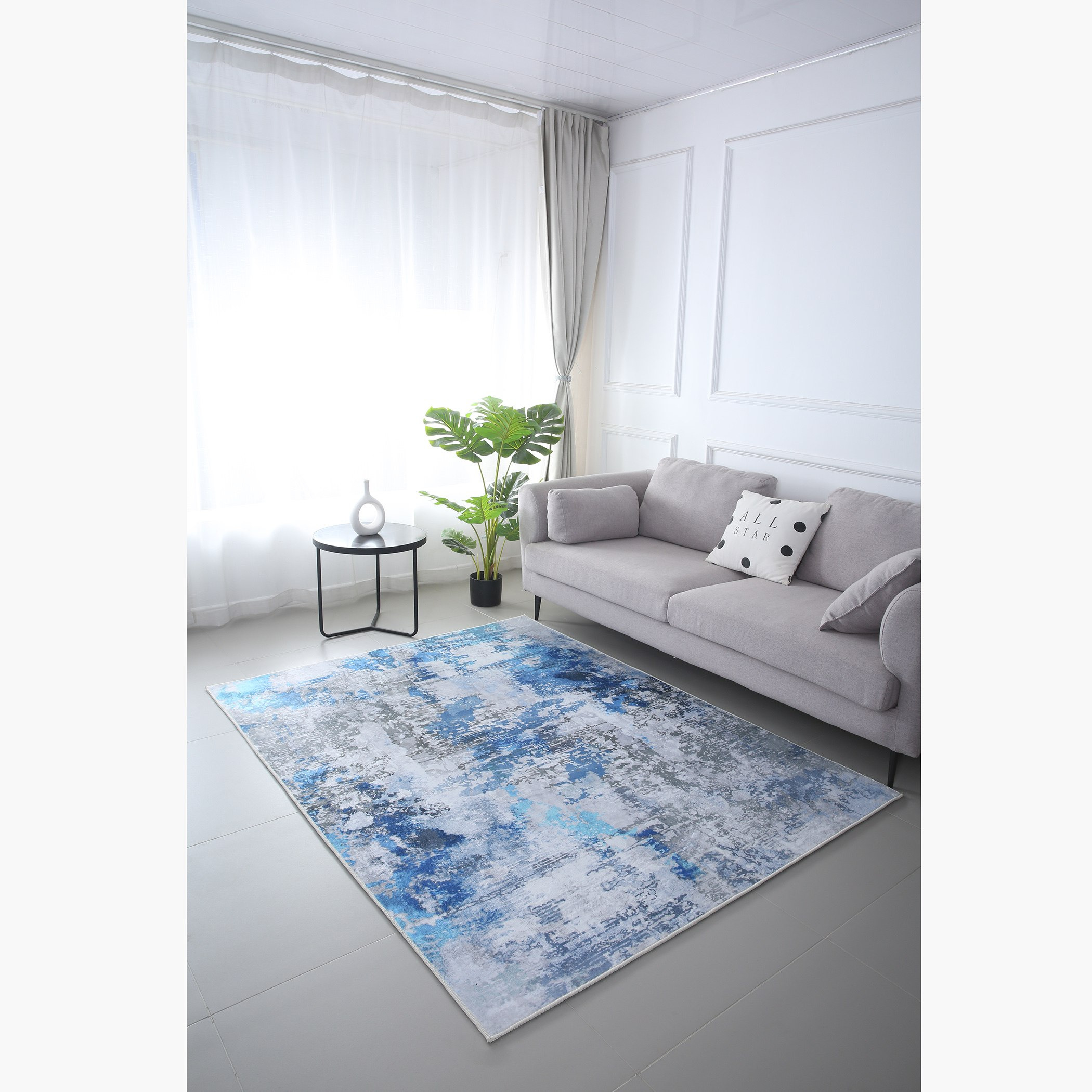 سجادة فلانيل بطبعات من ويلز - 150x200 سم-hbxdecorandfurnishings-floorcoverings-rugs-image-1