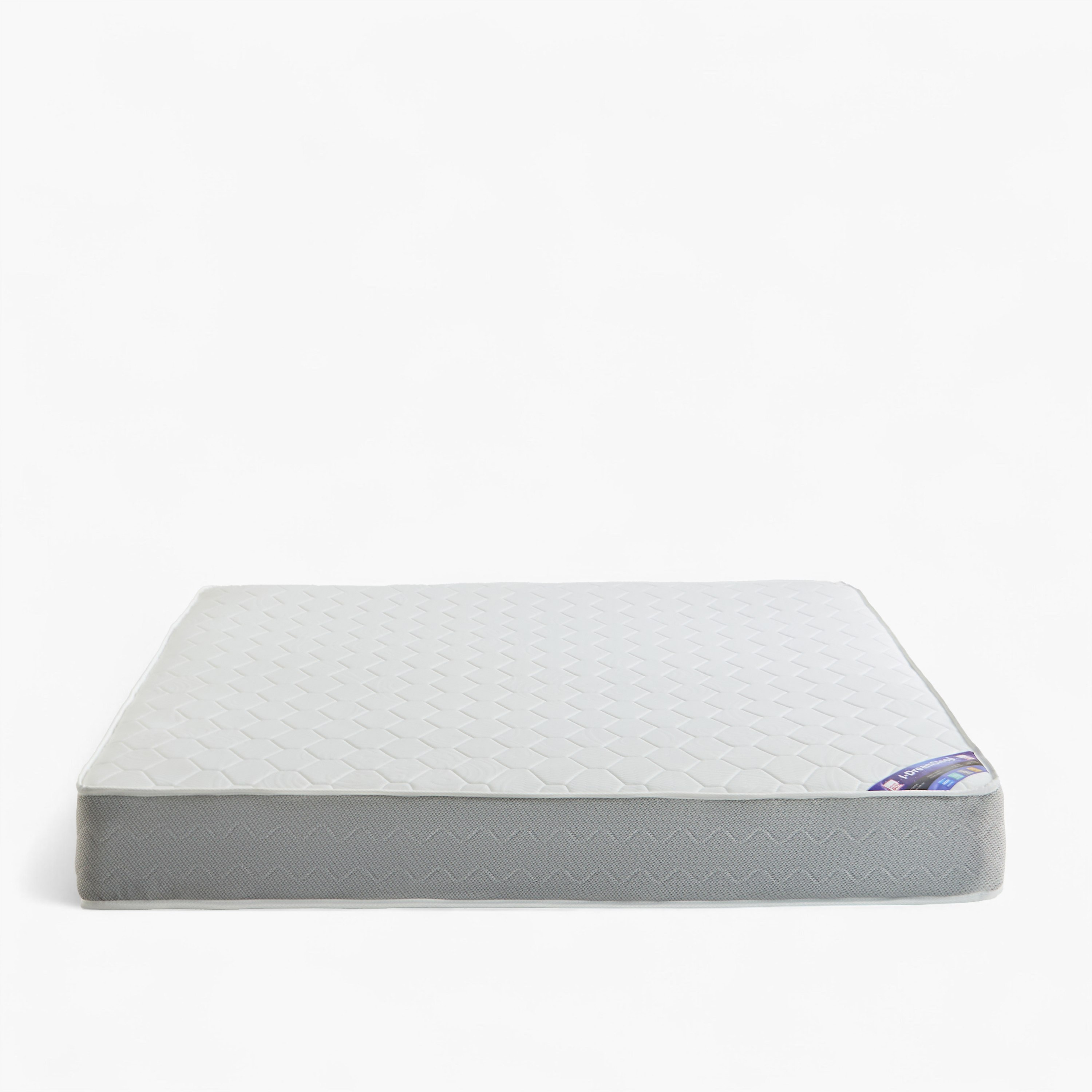 SleepEase iDreamSleep Knitted Breathable Fabric Bonnell Spring Super King Mattress - 200x200x21 cm-hbxfurniture-mattresses-superking-image-10