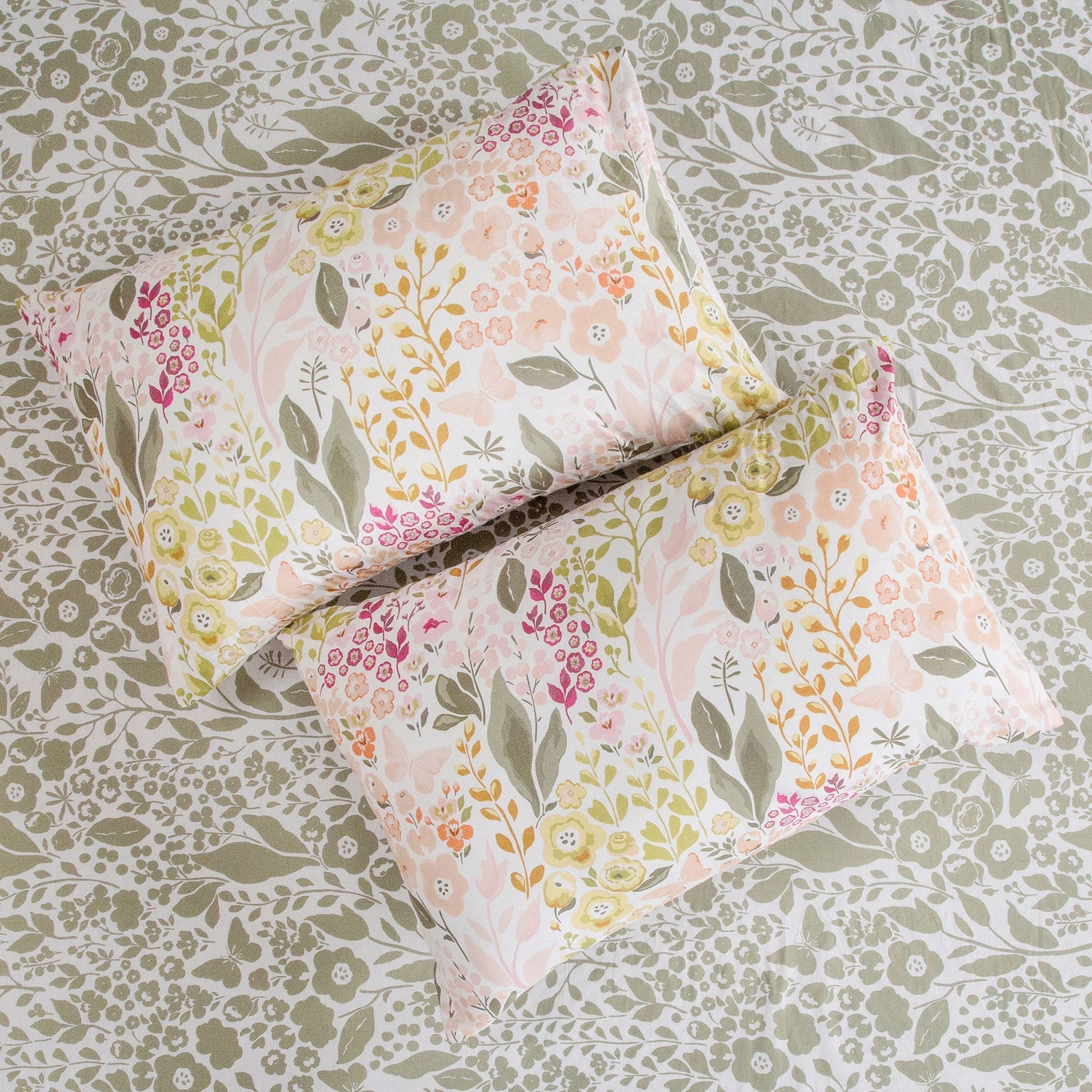 طقم لحاف مزدوج قطن بوتانيك بطبعات 5 قطع من فالنسيا - 160x220 سم-hbxhomeware-hbxdecorandfurnishings-image-2