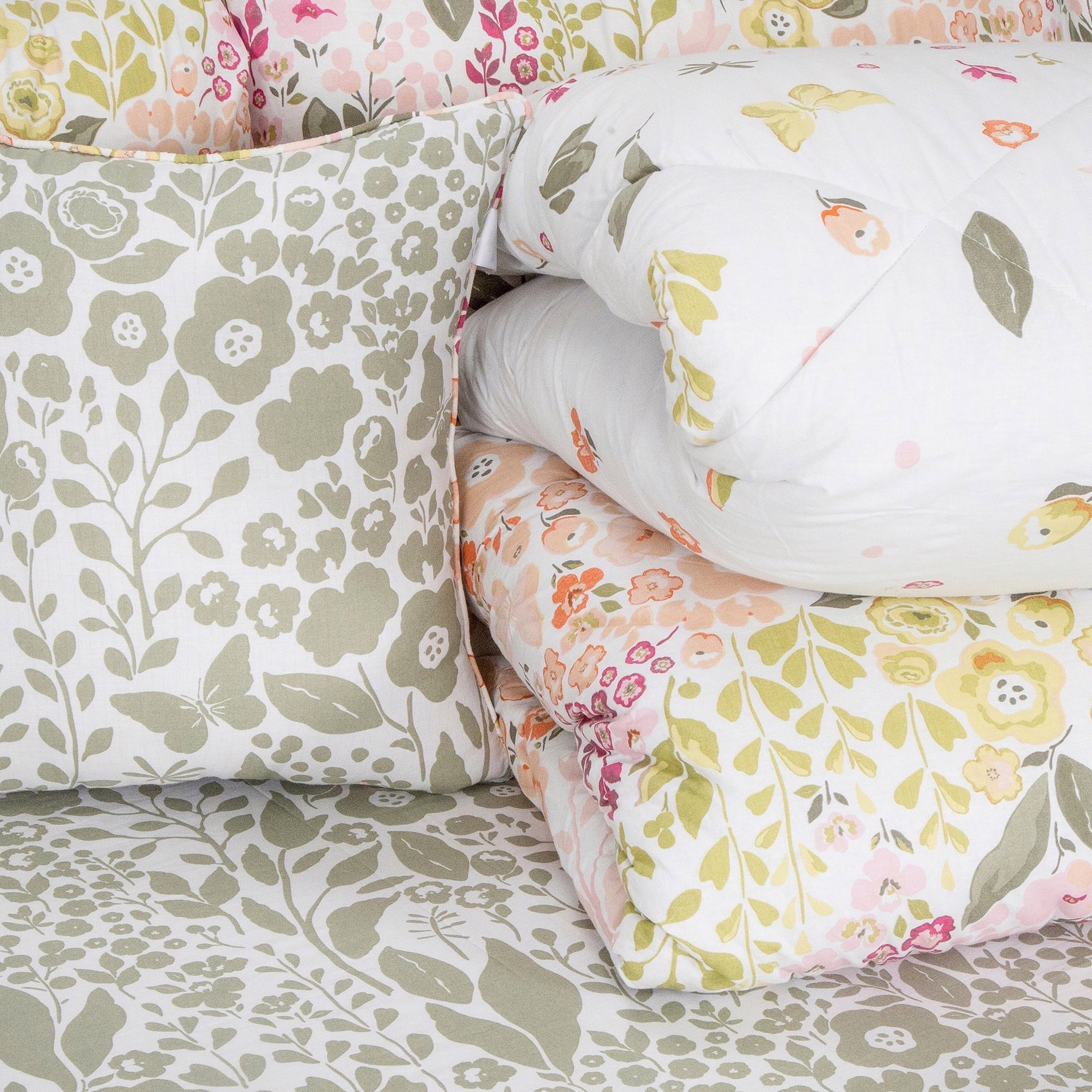 طقم لحاف مزدوج قطن بوتانيك بطبعات 5 قطع من فالنسيا - 160x220 سم-hbxhomeware-hbxdecorandfurnishings-image-3