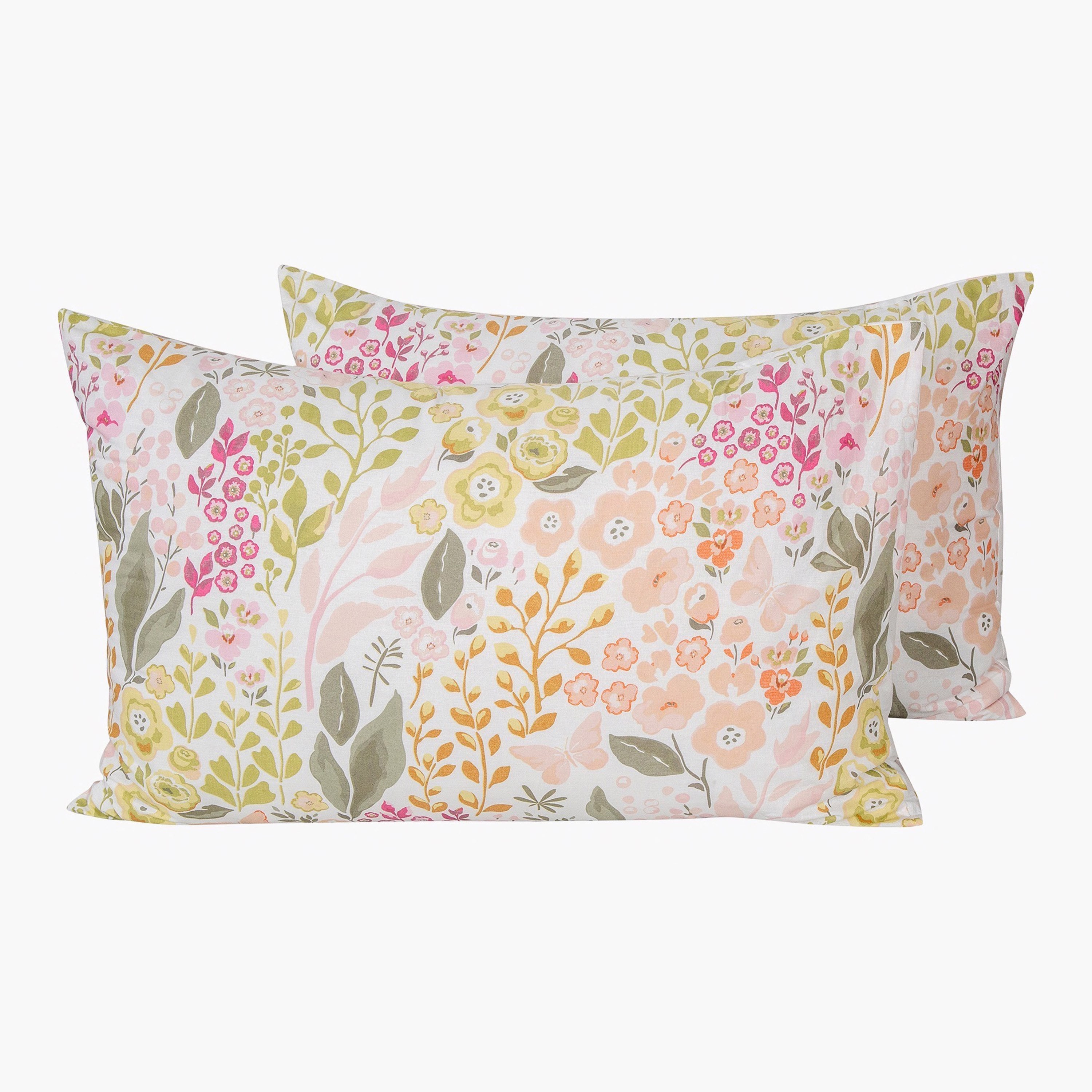 طقم لحاف مزدوج قطن بوتانيك بطبعات 5 قطع من فالنسيا - 160x220 سم-hbxhomeware-hbxdecorandfurnishings-image-6
