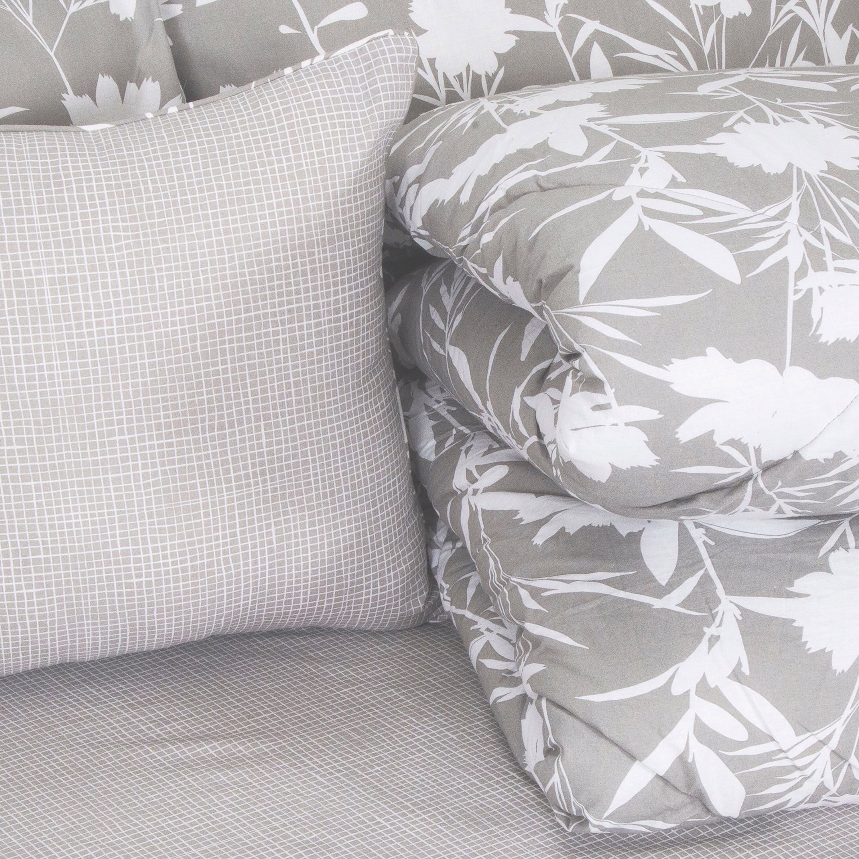 طقم لحاف قطن مزدوج بطبعات 5 قطع من فالنسيا - 160x220 سم-hbxhomeware-hbxdecorandfurnishings-image-3