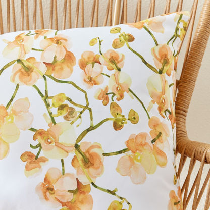 Cherry Blossom Print Outdoor Cushion Cover - 45x45 cms