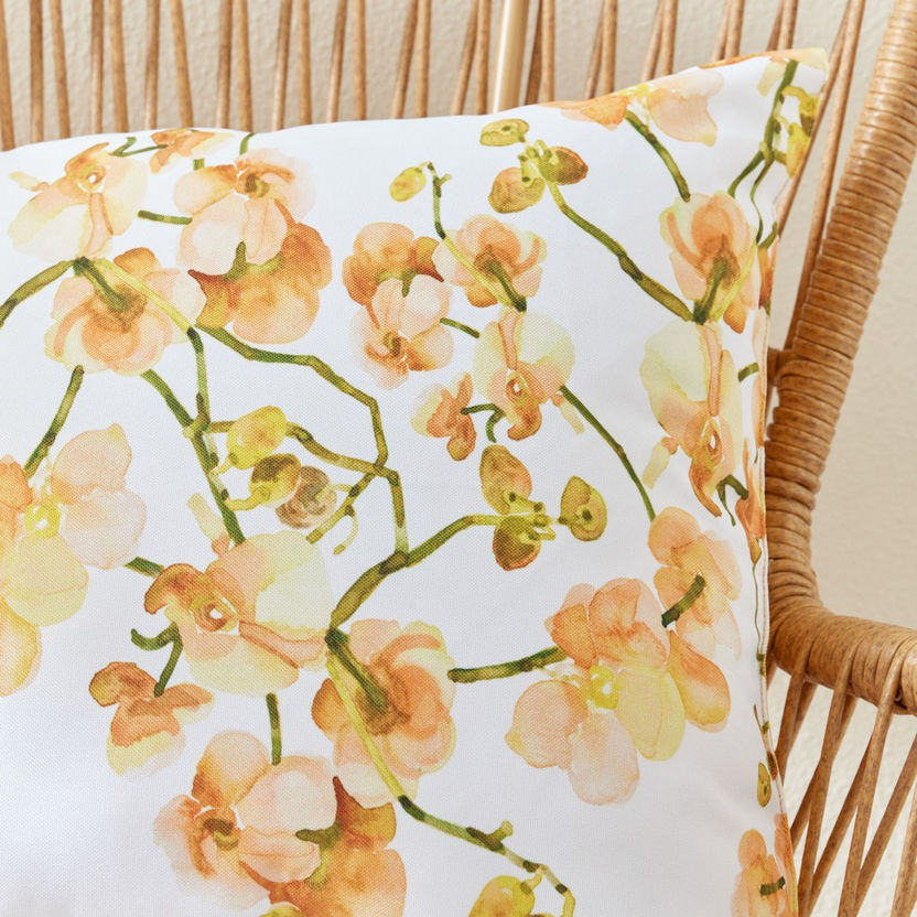 Cherry Blossom Print Outdoor Cushion Cover - 45x45 cm-Cushions and Covers-image-1